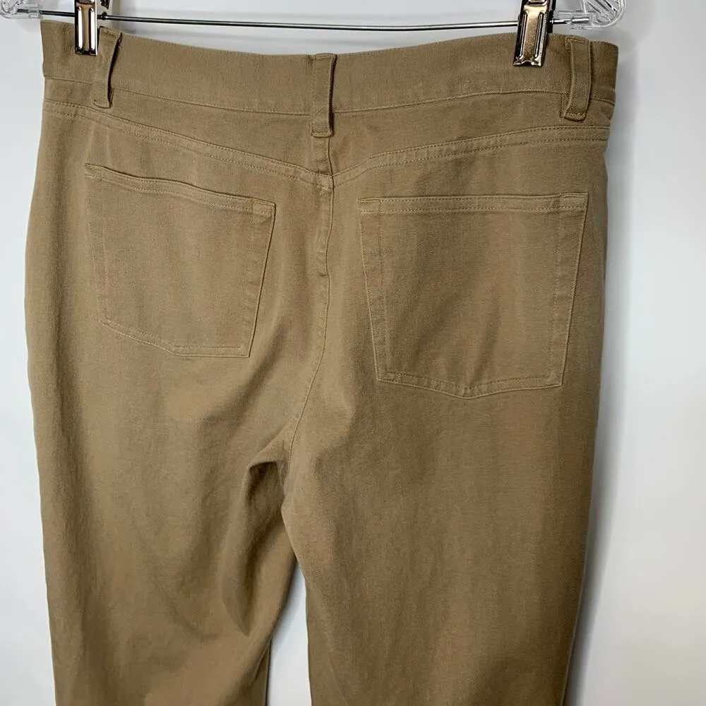 Chaps Khaki Pants 5 Pocket Style Sz 6 - Image 5