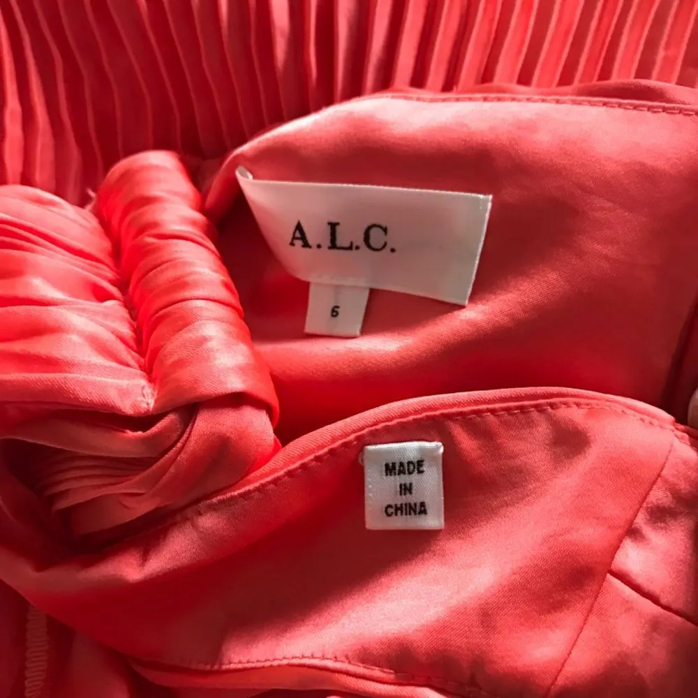 NWOT A.L.C pleated dress - Image 11