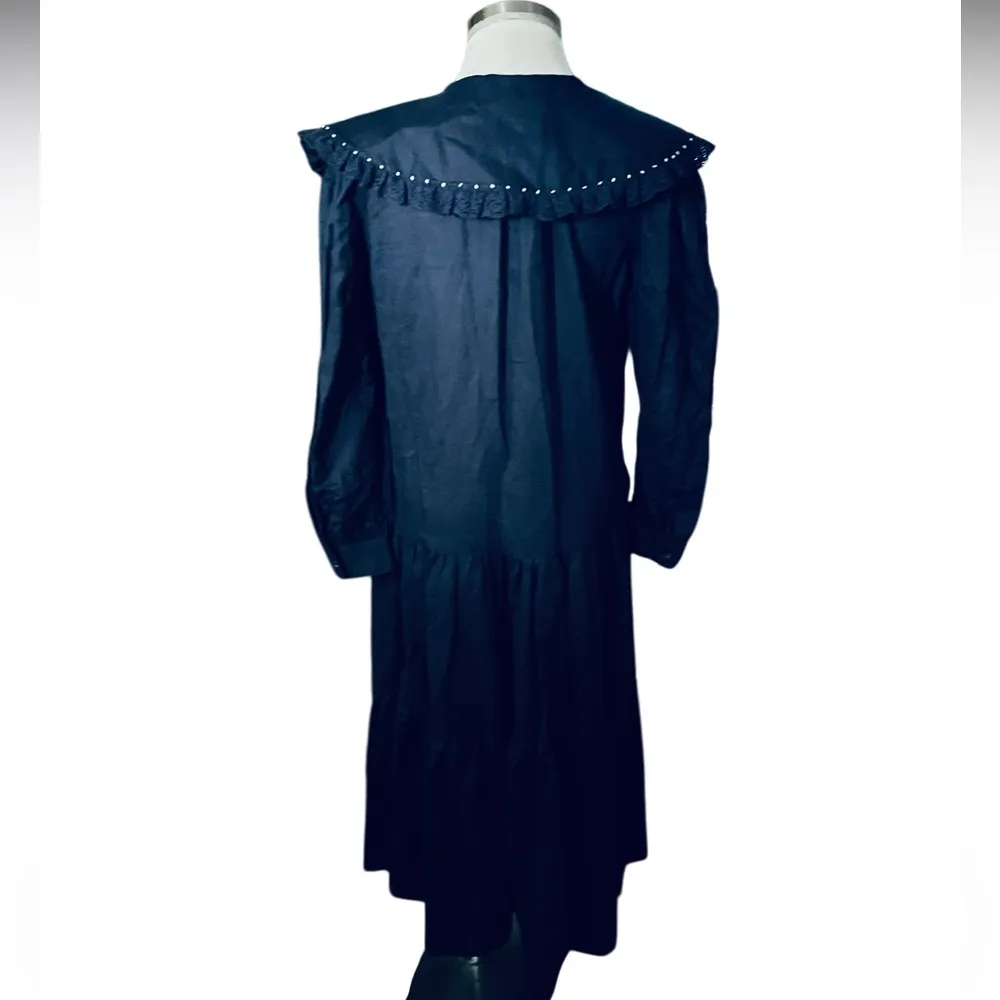 SEA NEW YORK LUNA LINEN L/S DRESS - Image 8