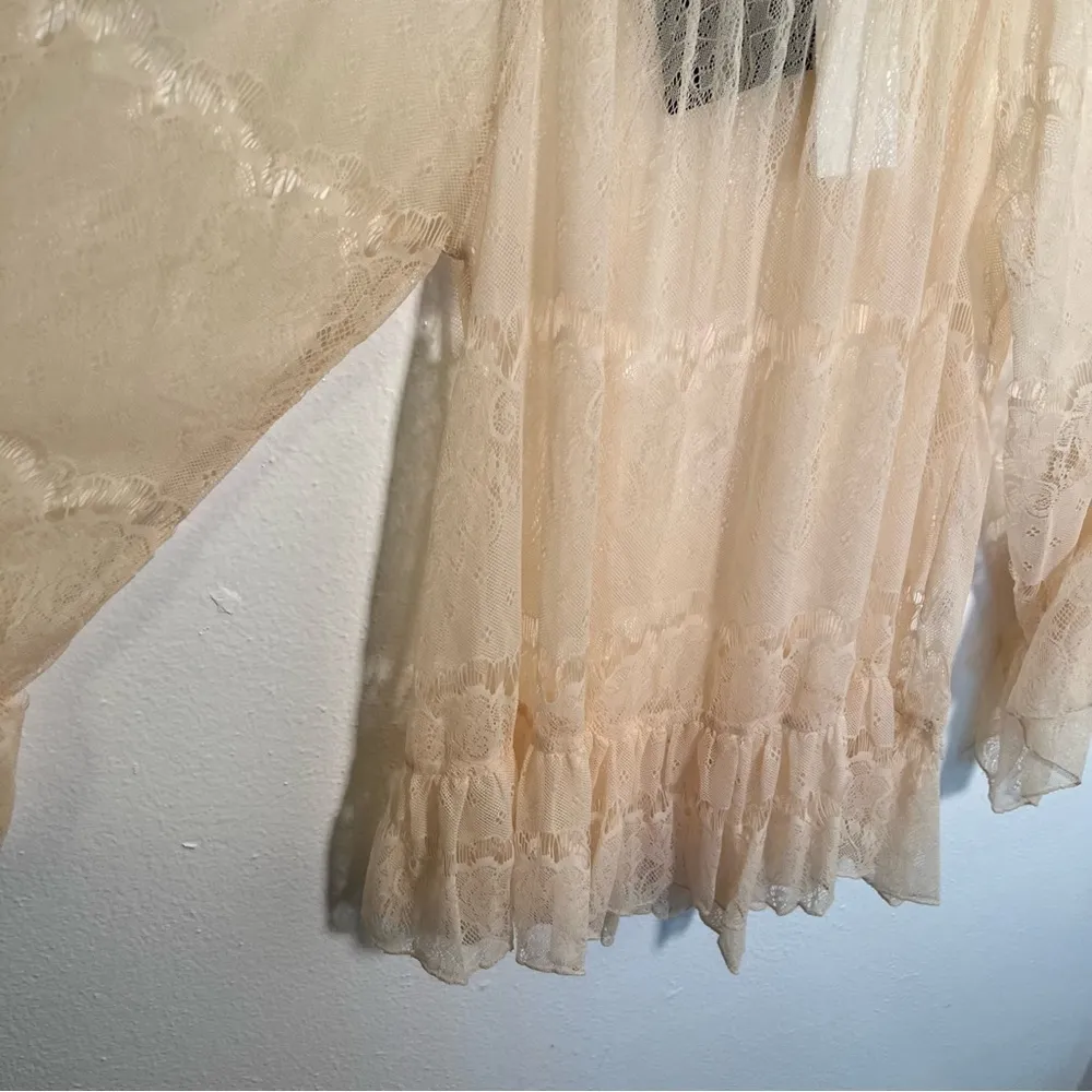 Miss Chievous Lace Blouse Almond - Image 5