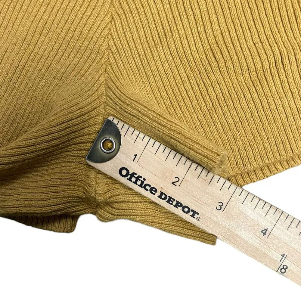 The Lullaby Club Alex Yellow Rib Knit Cotton Shorts Size S/M - Image 7