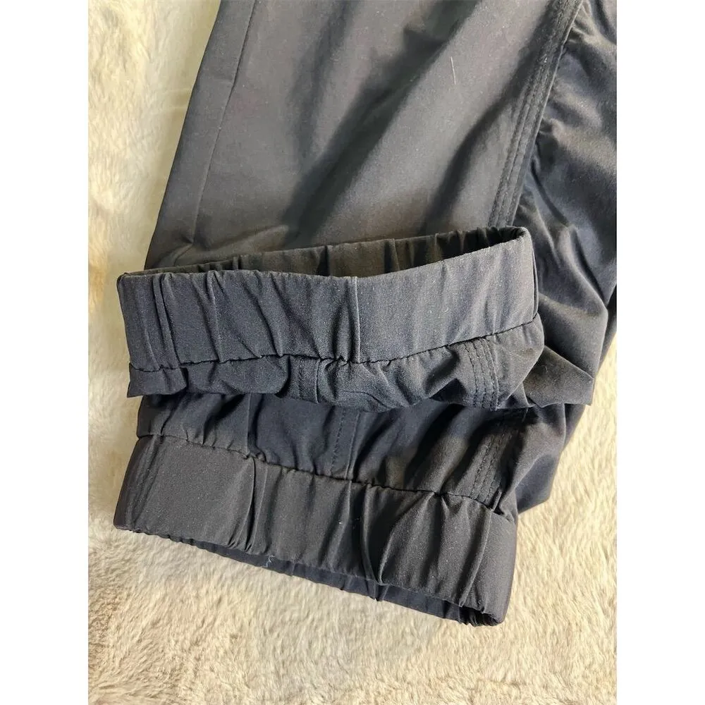 Athleta Women's Jogger Capri Pants Standard Size 8 Black Casual Activewear - Image 9