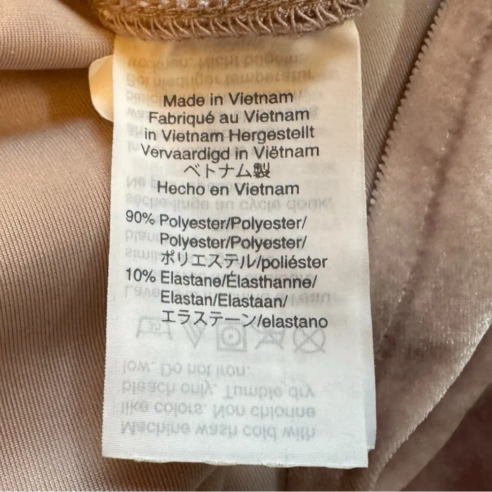 MADEWELL Blush Pink Velvet Butterfly Sleeve Top - Small - Image 10