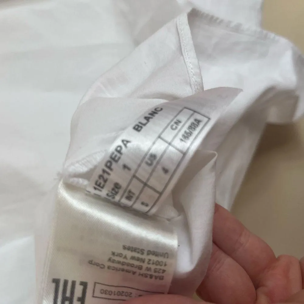 Ba&sh White Pepa Safari Shirt - Image 6