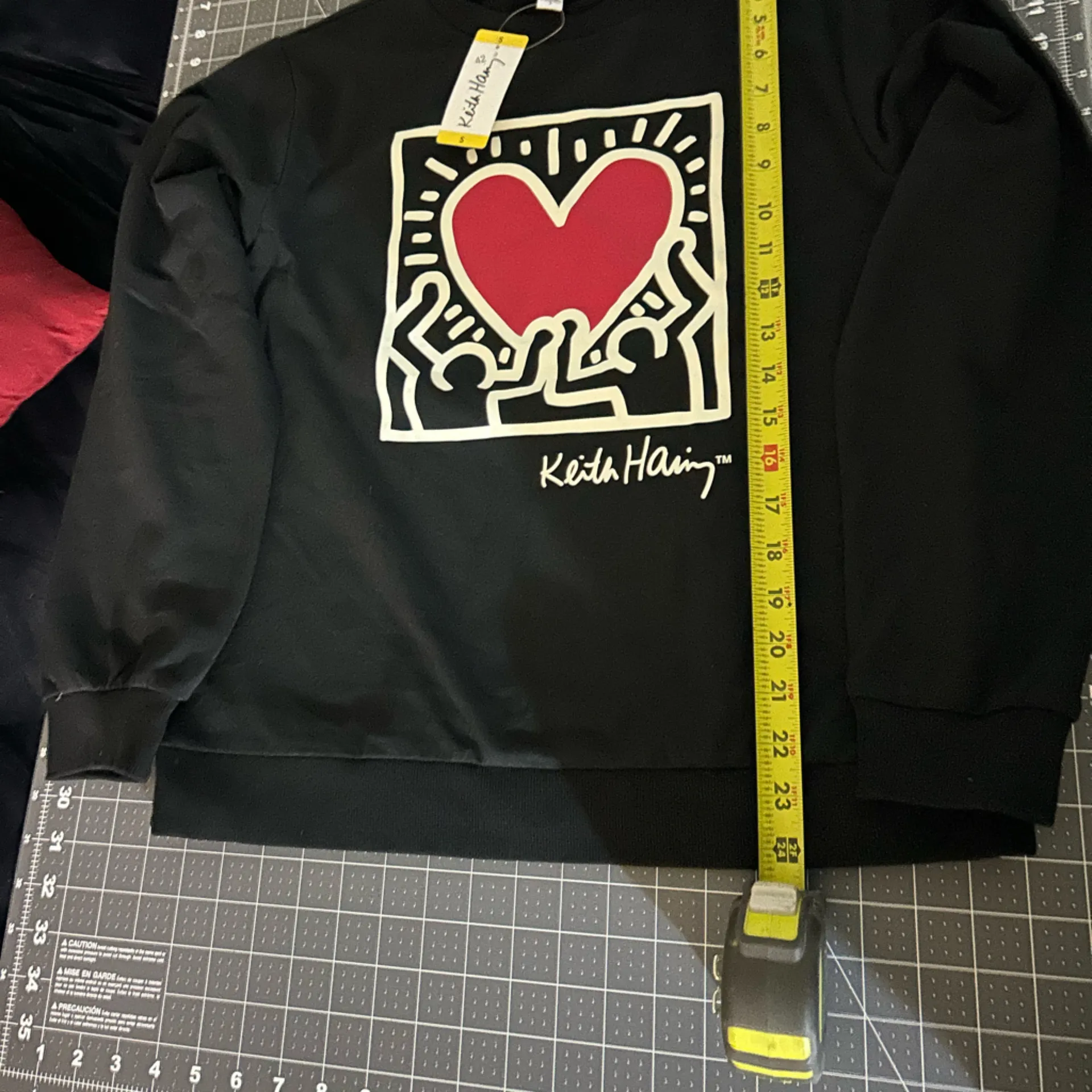 Heart Patch Black Joggers - Image 7