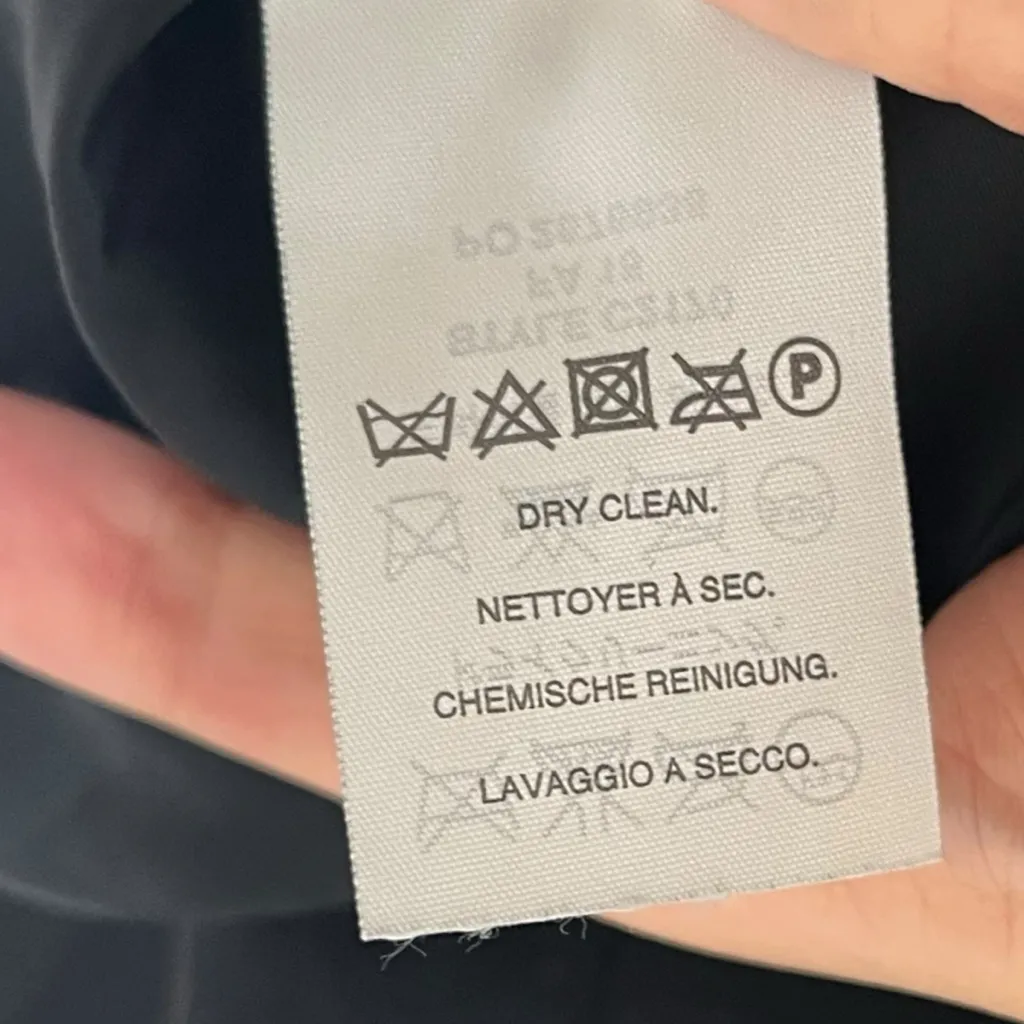 J.Crew 1035 Super 120s Wool Blazer Women’s 2P Black Suit Jacket Career Work - Image 7