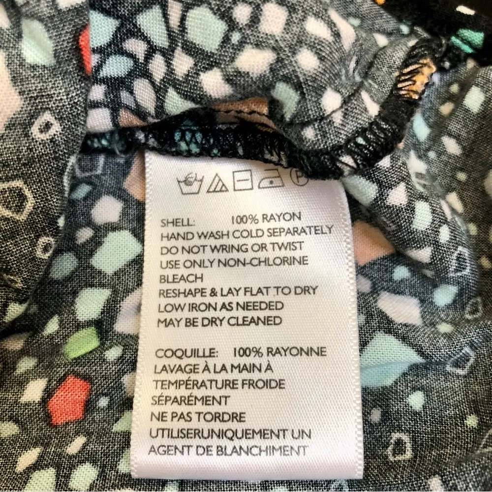 Polka Dot Fit & Flare Mini Dress Cutouts Green Black Skater size 6 - Image 13