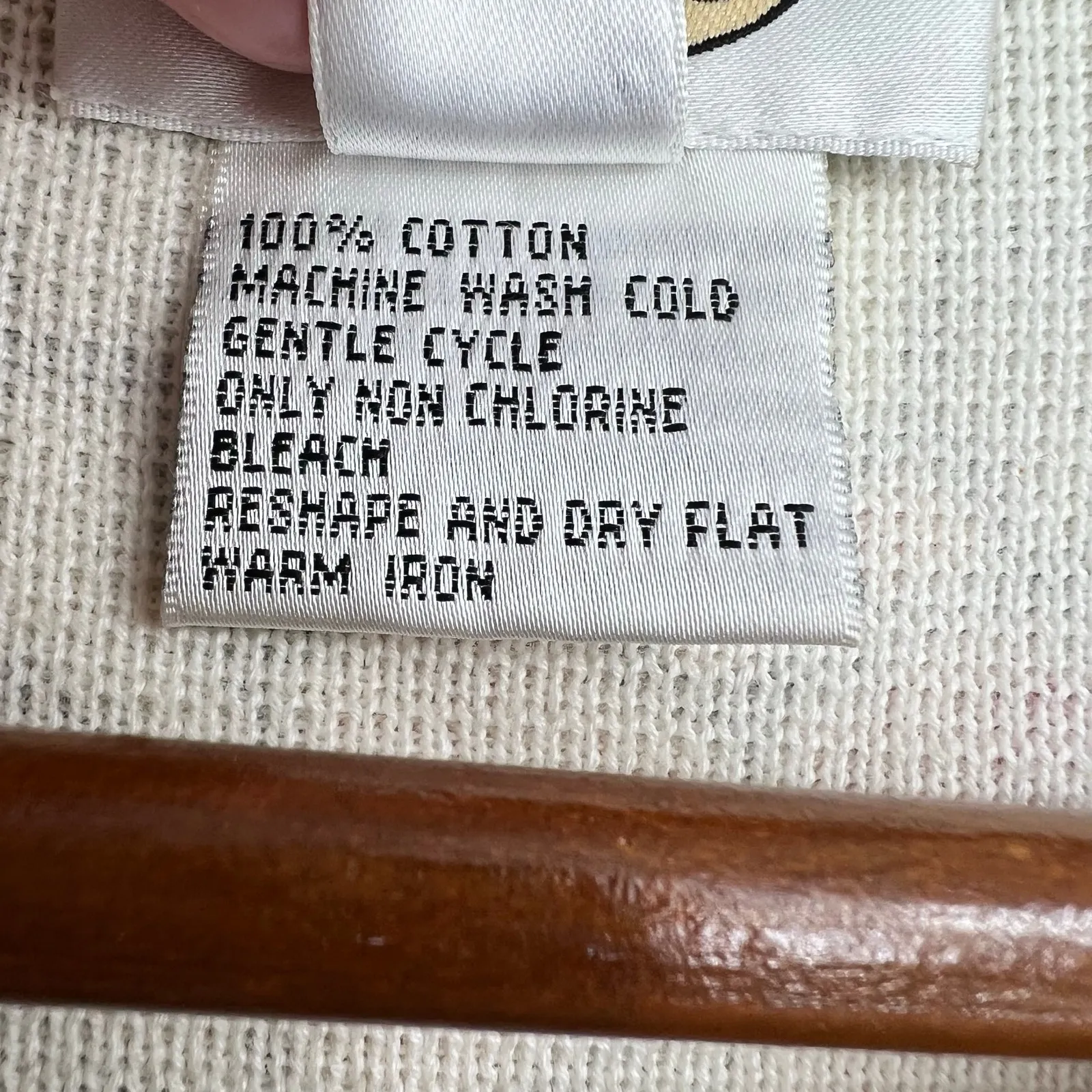 Vintage Talbots Cardigan Stained Glass Mosaic Floral Pattern Zip Front sz medium - Image 8