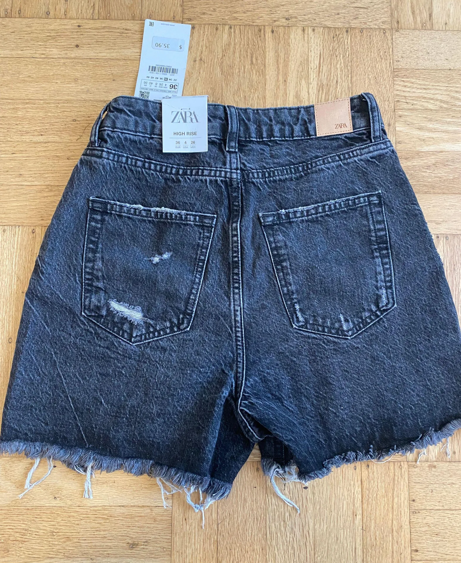 ZARA High Rise Shorts - Image 2