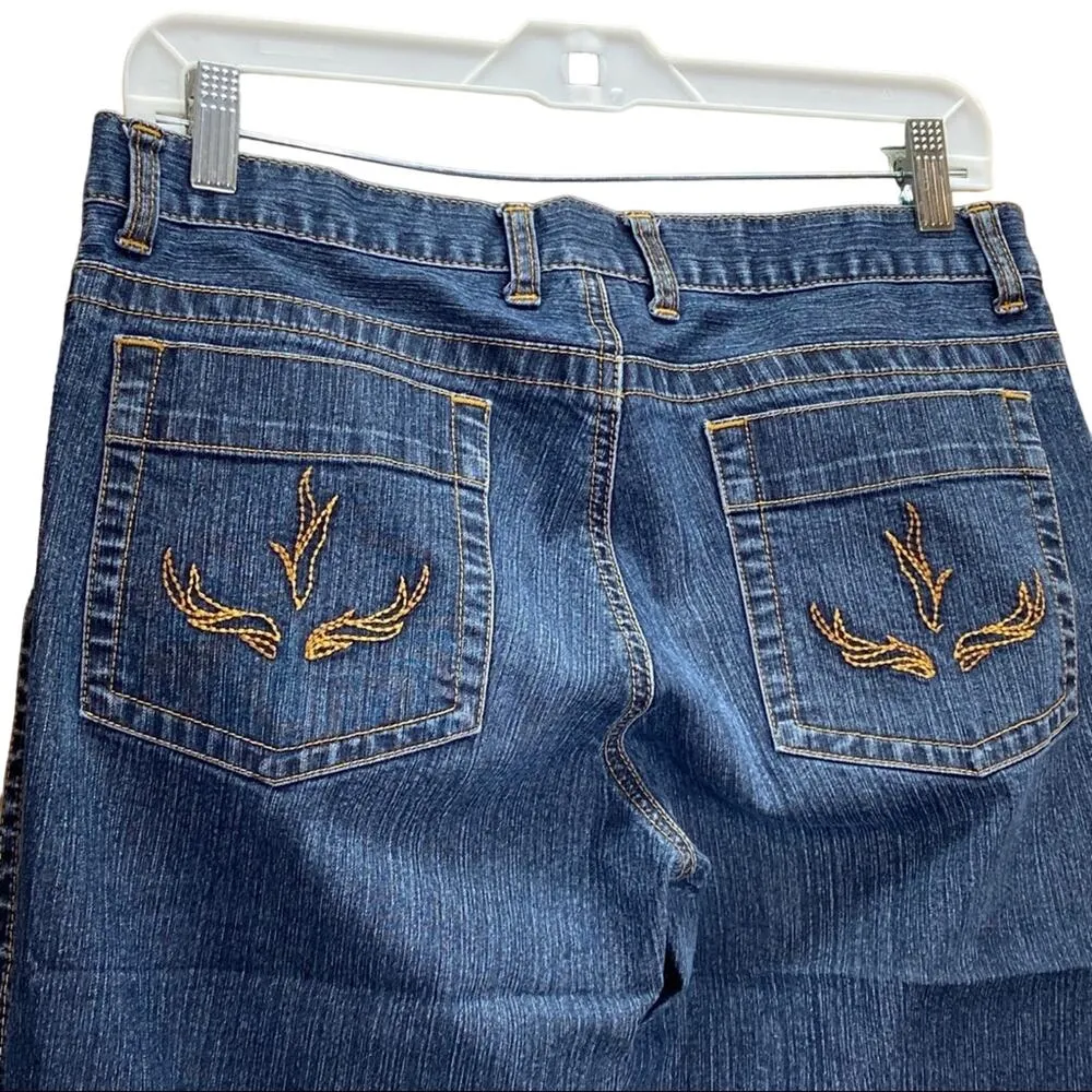 Prana Women's Flare Leg Jeans Size Medium - Image 4