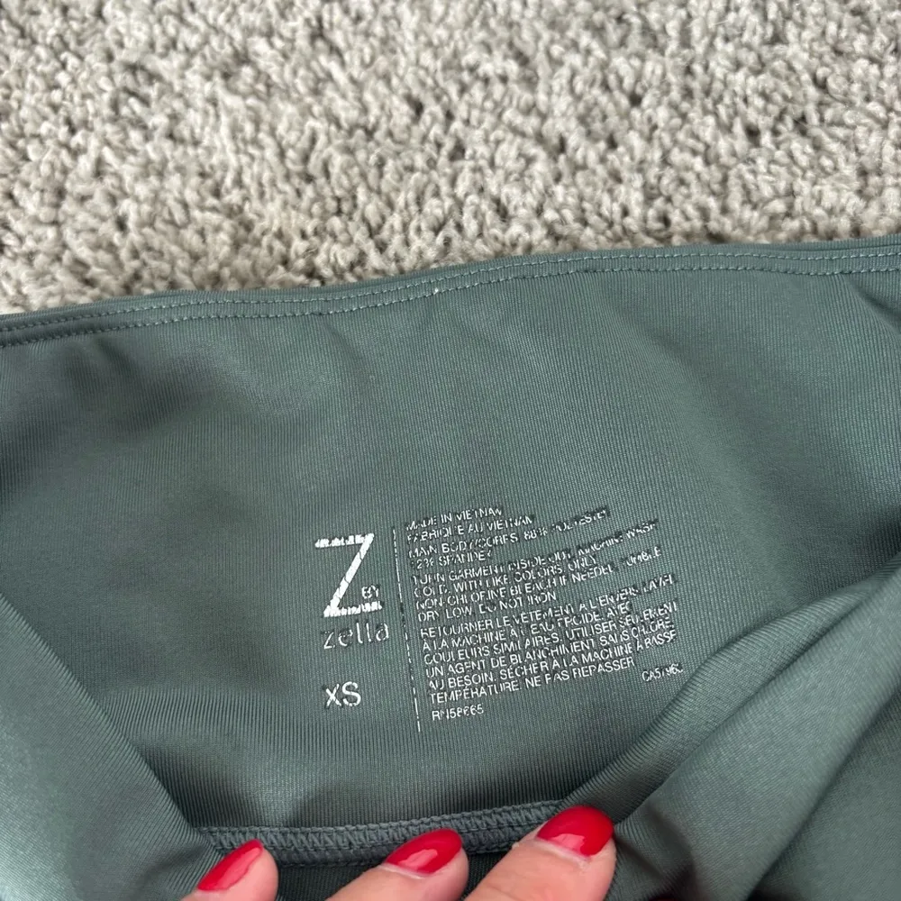 Z by Zella Green Leggings Size Extra Small - Image 6