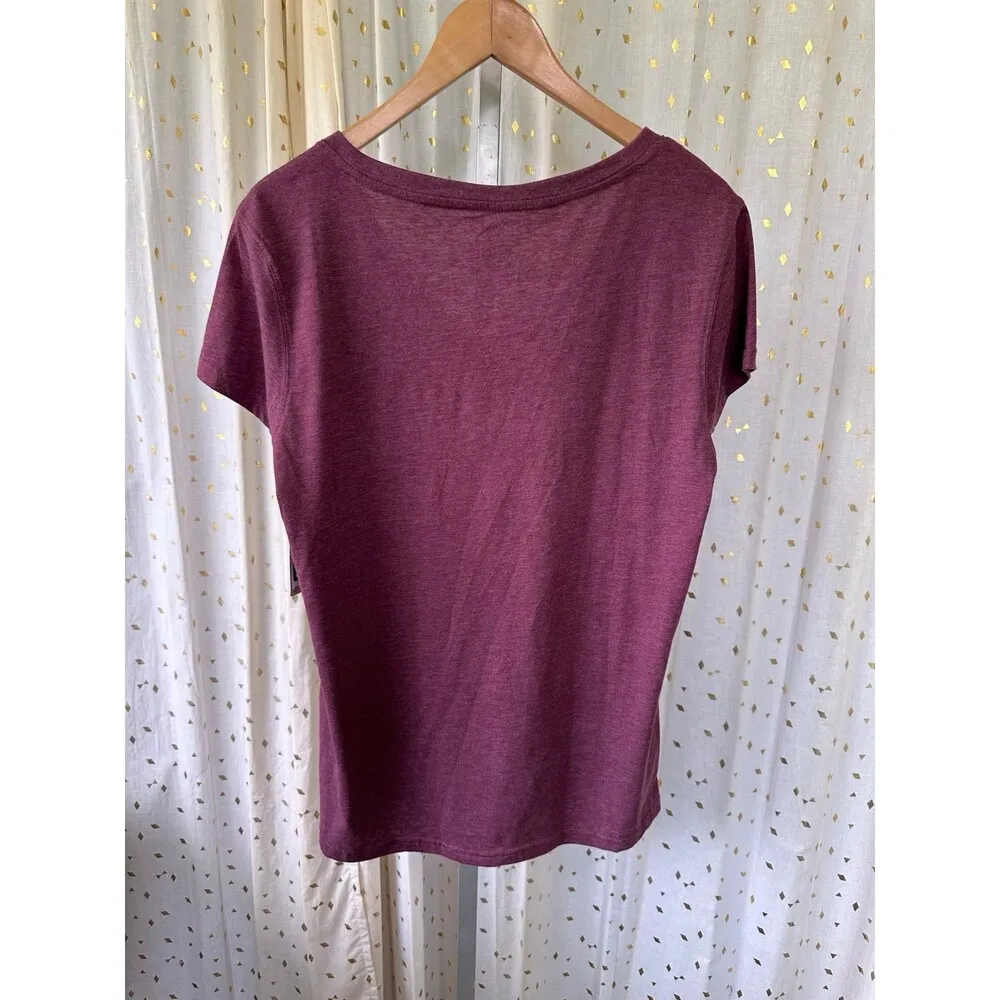 NWT Colosseum Women's Arizona State Sun Devils Collegiate V-Neck T-Shirt 2XL - Image 3