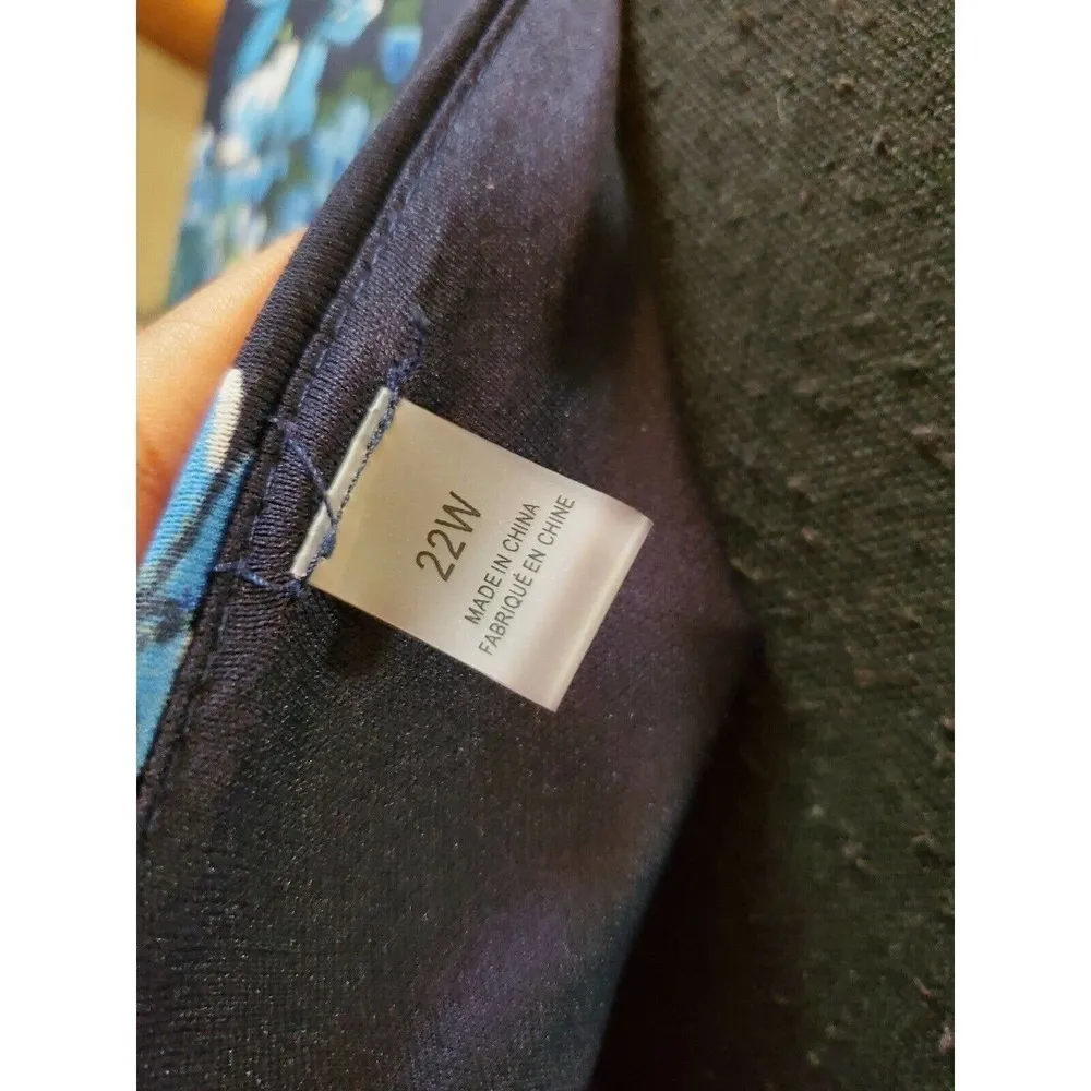 T Tahari Woman Size 22W Dress Polyester/Spandex - Image 6