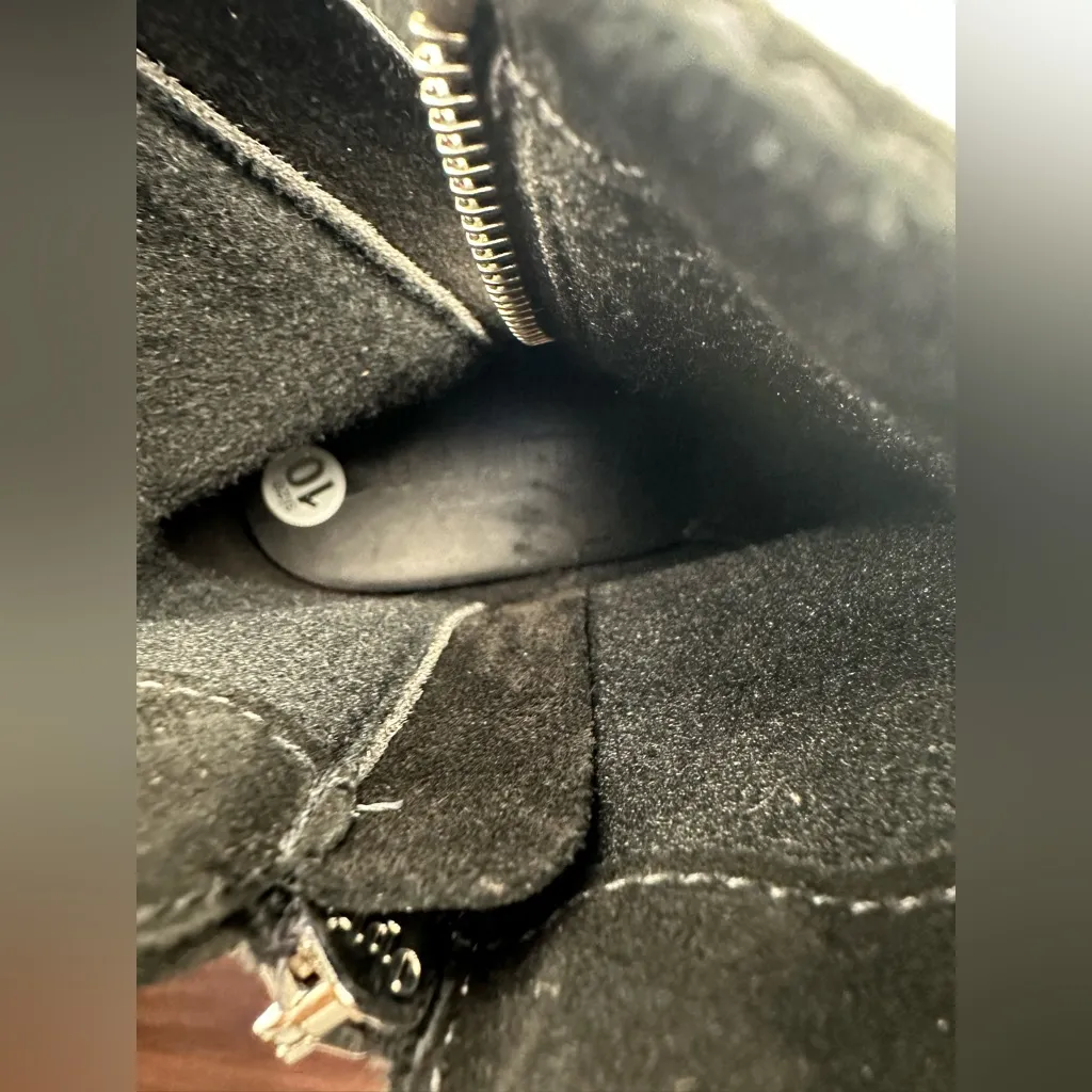 La Canadienne James Suede Boot Black Size 10 - Image 11