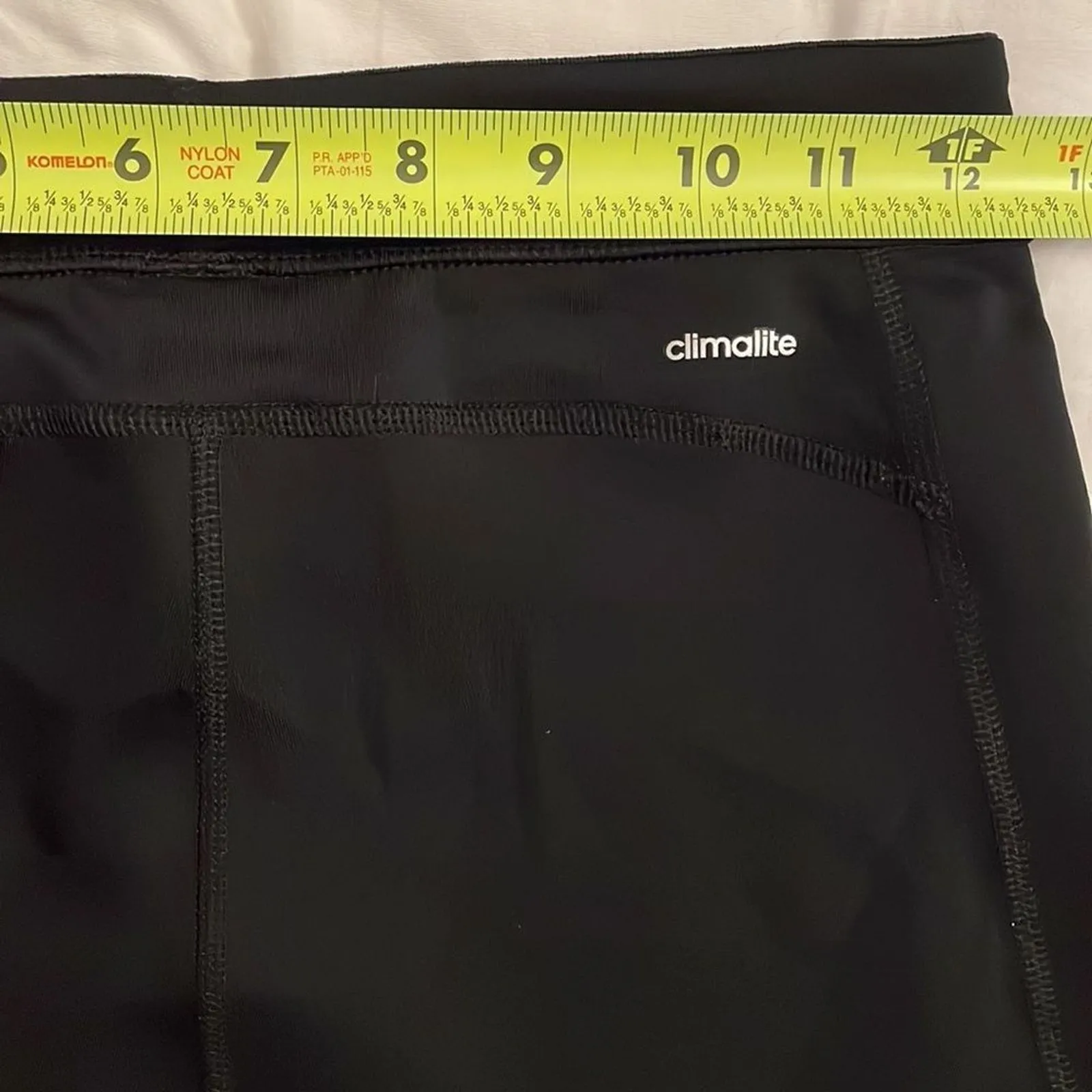 Adidas Black Techfit Climalite Athletic Shorts Womens Size Small Casual Pull-On - Image 6