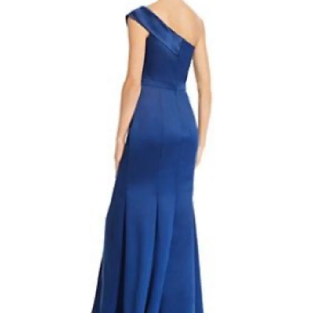 Blue formal gown, Brand aqua, size 2, worn once - Image 6