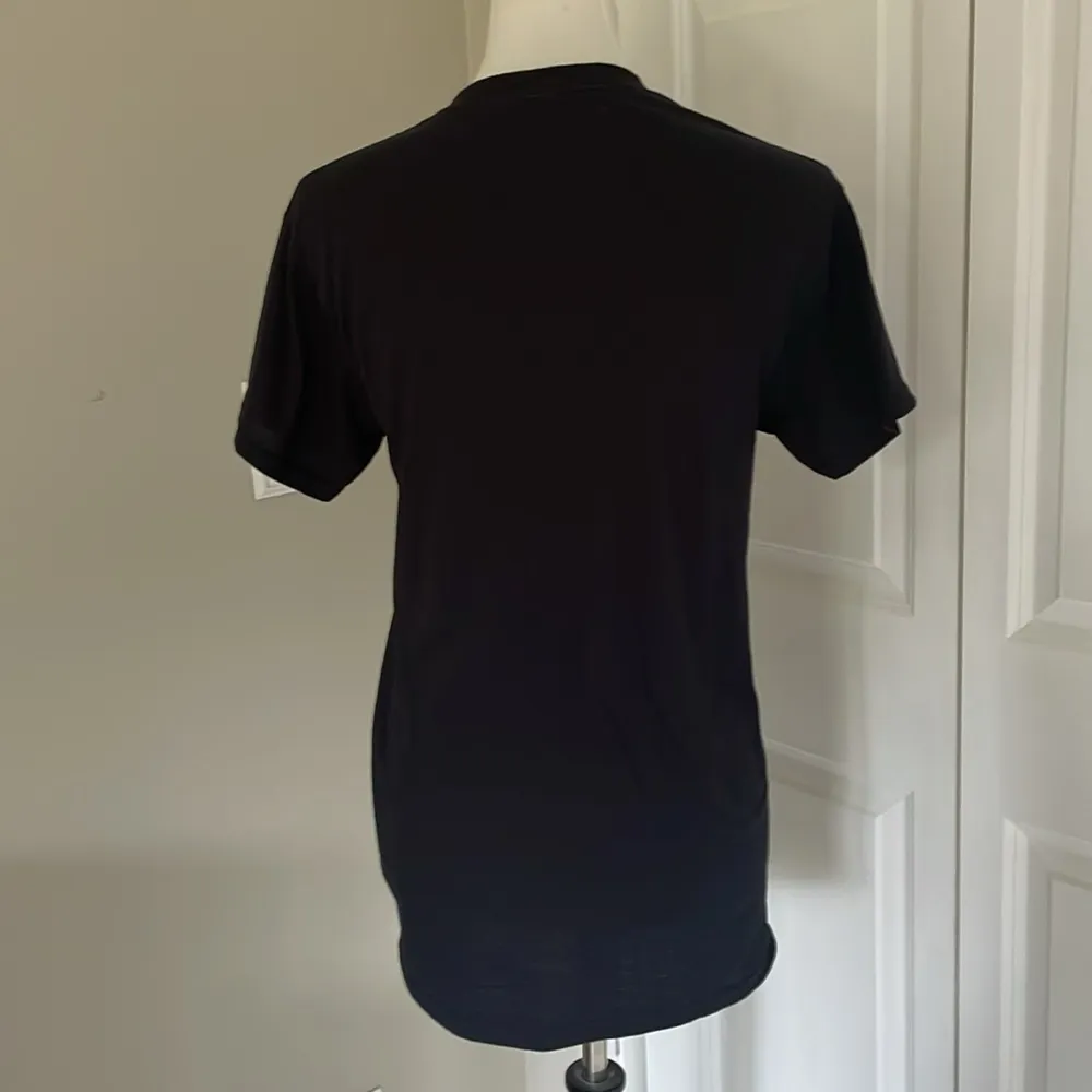 Super Cute Black “Busy Working Out “ Short Sleeve T Shirt - Image 3