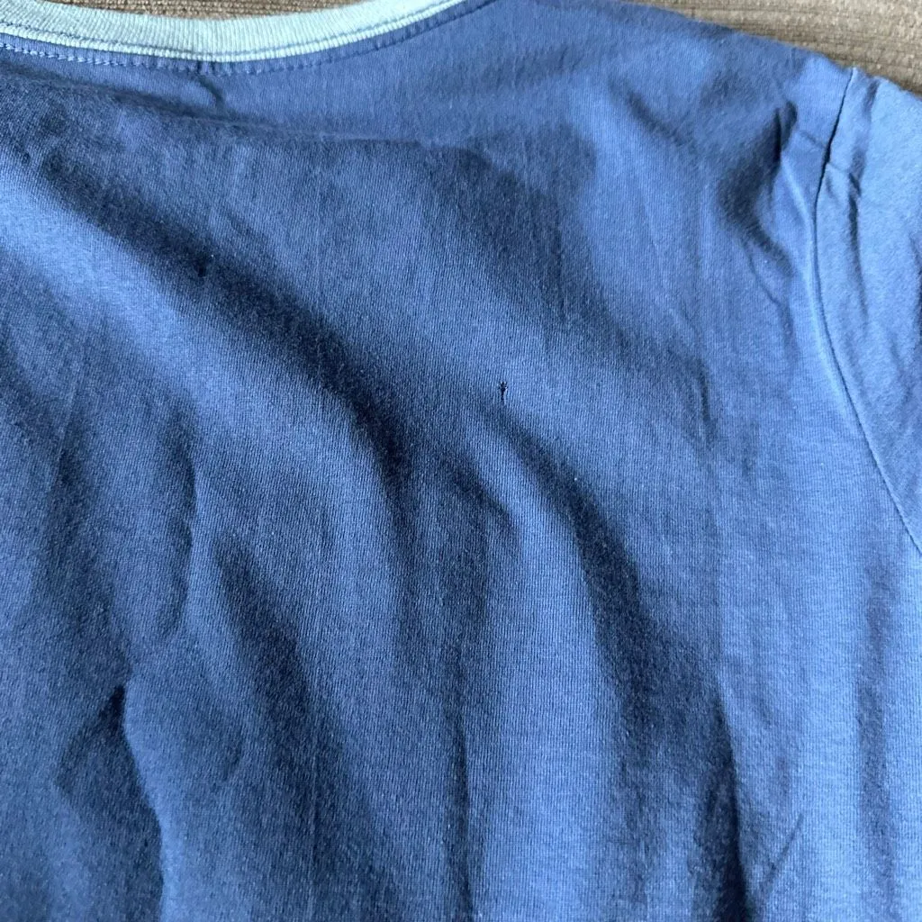 NWT Harley Davidson ringer t shirt blue small - Image 3