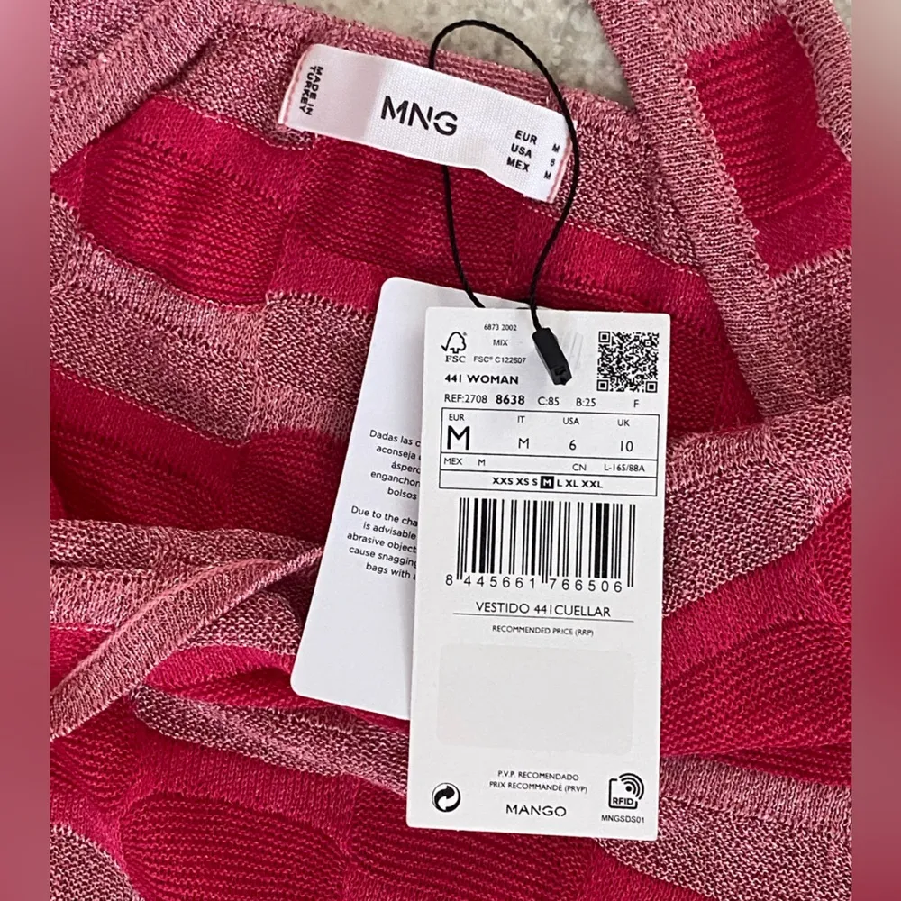 Barbiecore  pink dress NWT - Image 3