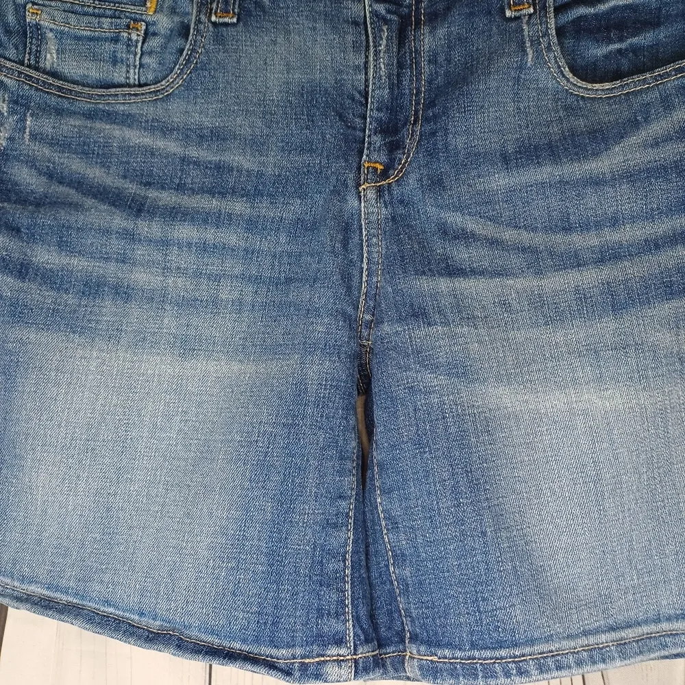 Pilcro And The Letterpress By Anthropologie Blue Denim Shorts - Image 5