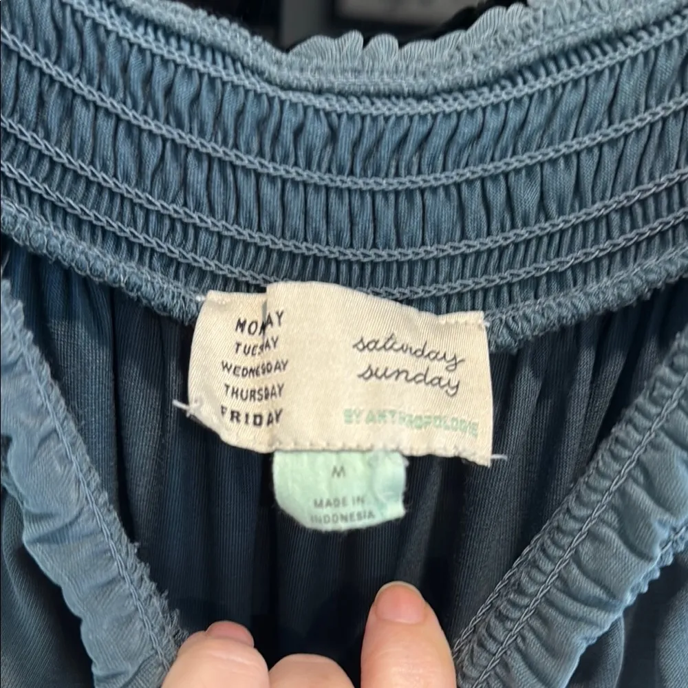 Saturday Sunday Anthropologie Elegant Teal onesie / Jumper ✨ - Image 6