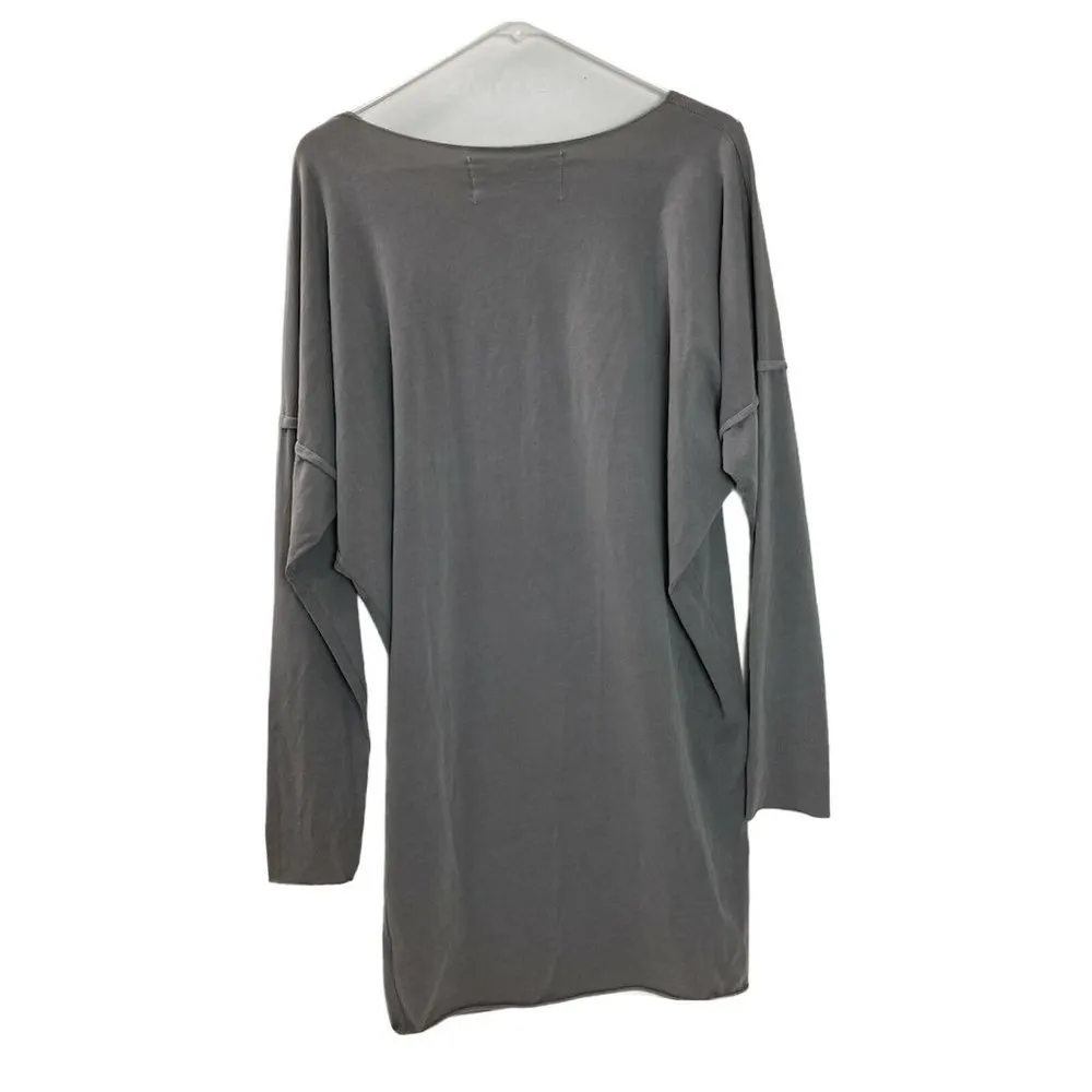 PJ Harlow Rock Cotton Long Sleeve Shirt Dress Tunic - Image 2
