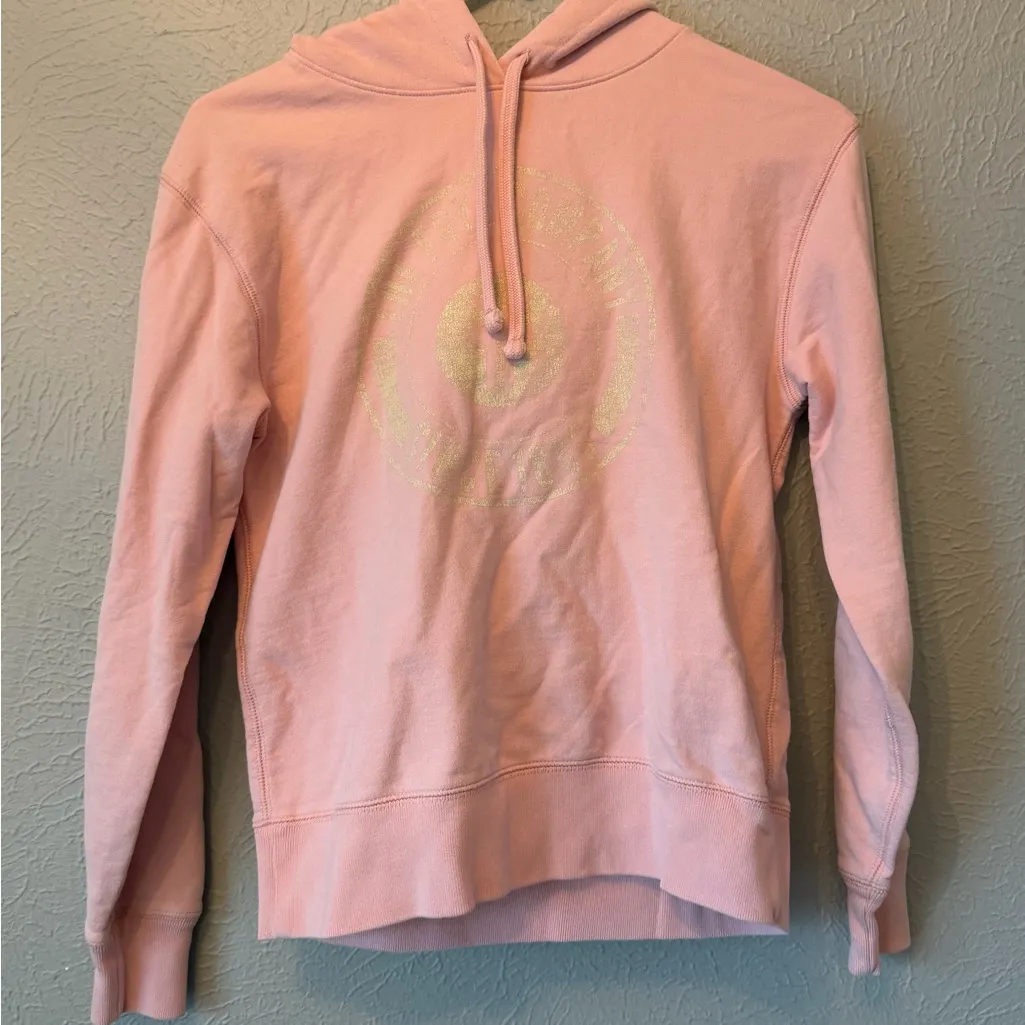 Frye Light Pink Hoodie Sweater - Image 2