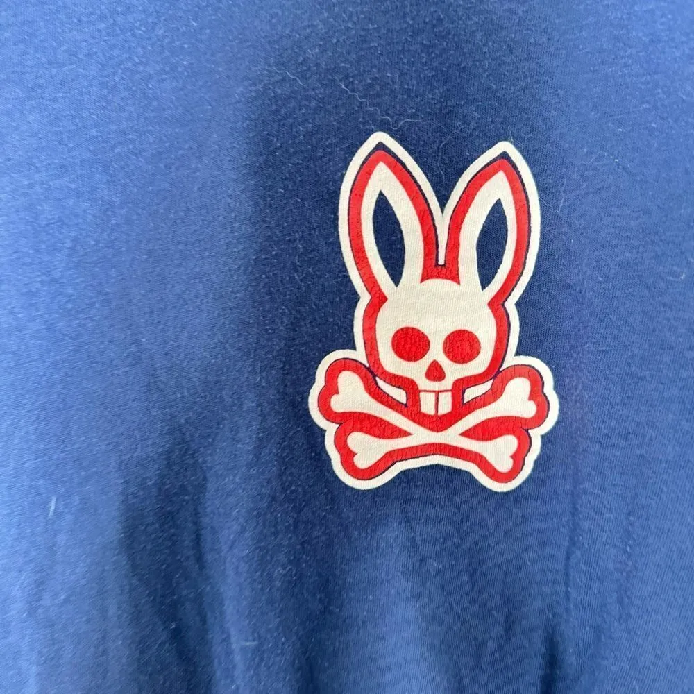 Psycho bunny navy tee size XL - Image 3
