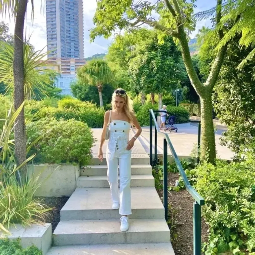 Marissa‎ Webb X RTR Strapless Jumpsuit Size 10 White - Image 13