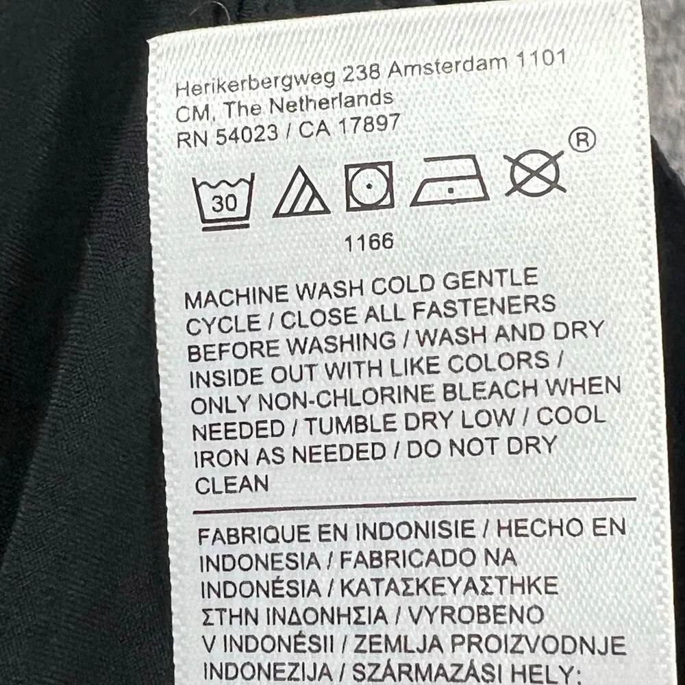 Athleta Vienna Cargo Skort Skirt 4 Black Pockets UPF50+ Golf Tennis Travel - Image 12