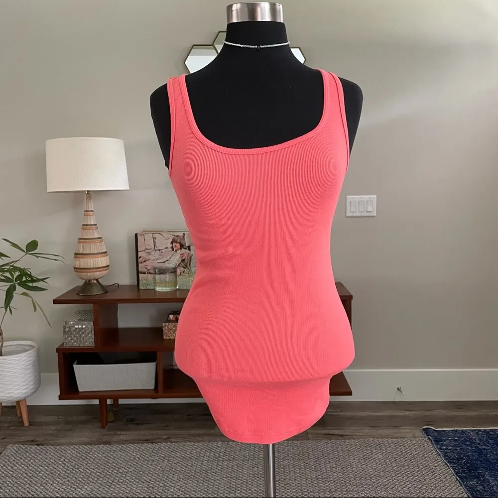 Vintage 2000s coral tank - Image 5