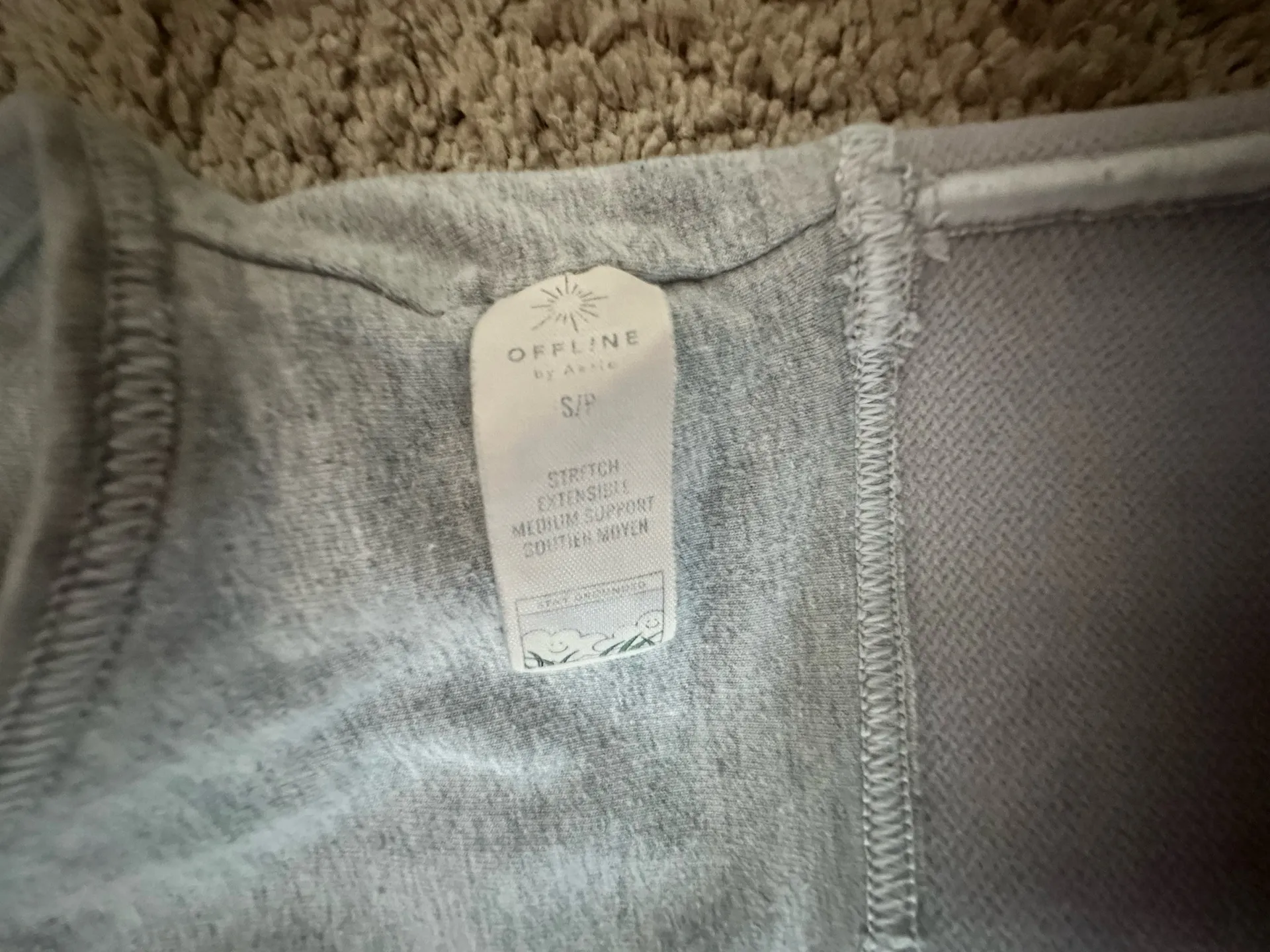 Aire sports bra/ Bralette s Gray - Image 5