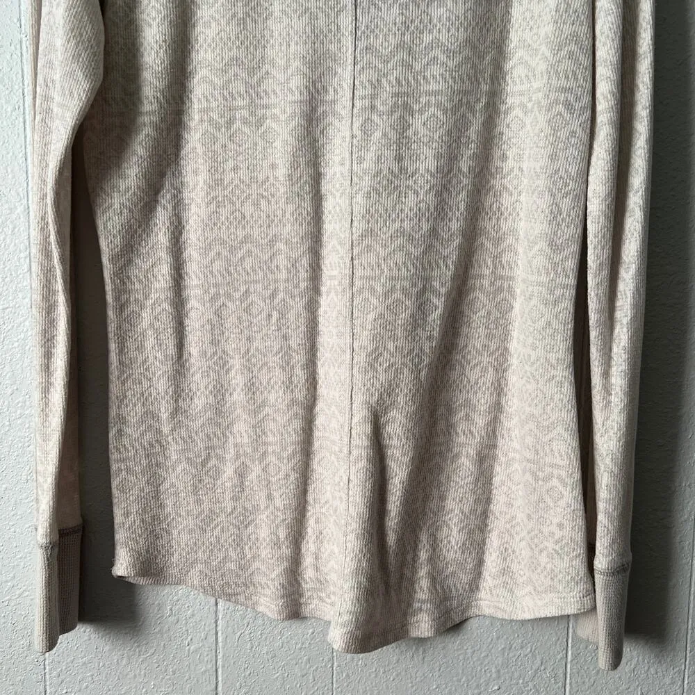 Kuhl Thermal Womens Medium Henley Stretch Cotton Warm Cozy Casual Outdoors Boho - Image 8