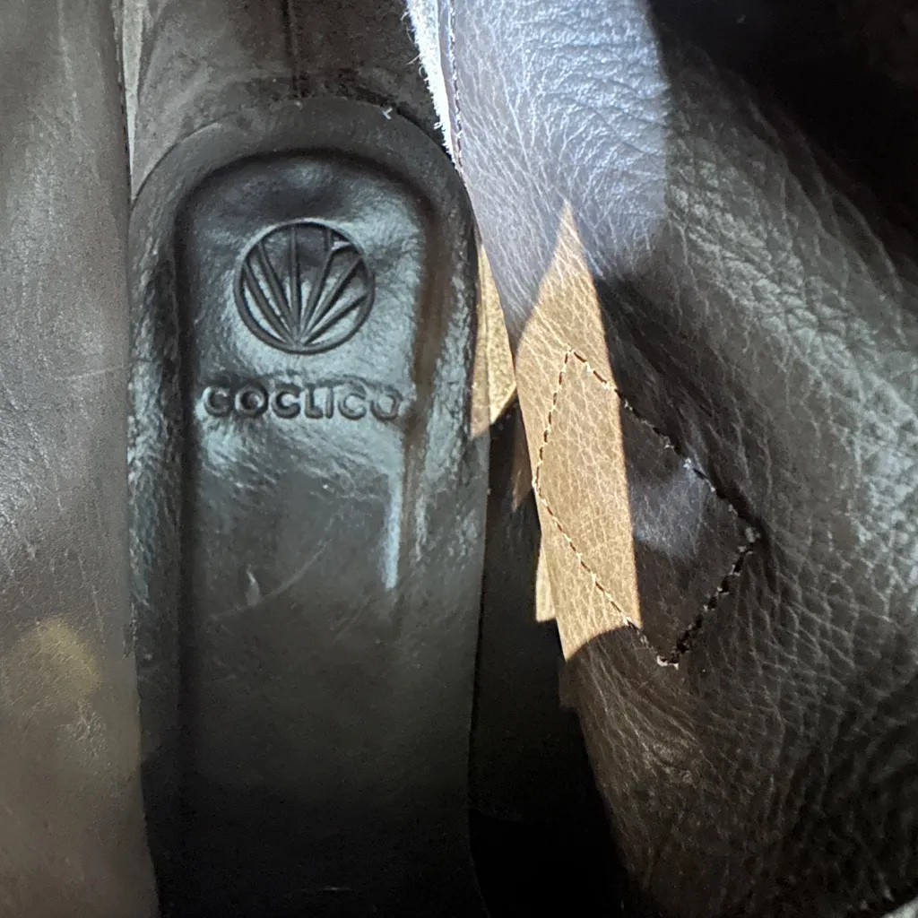 Coclico mid calf leather Mabel Boot in dark brown size‎ 36.5/6 Spain designer - Image 8