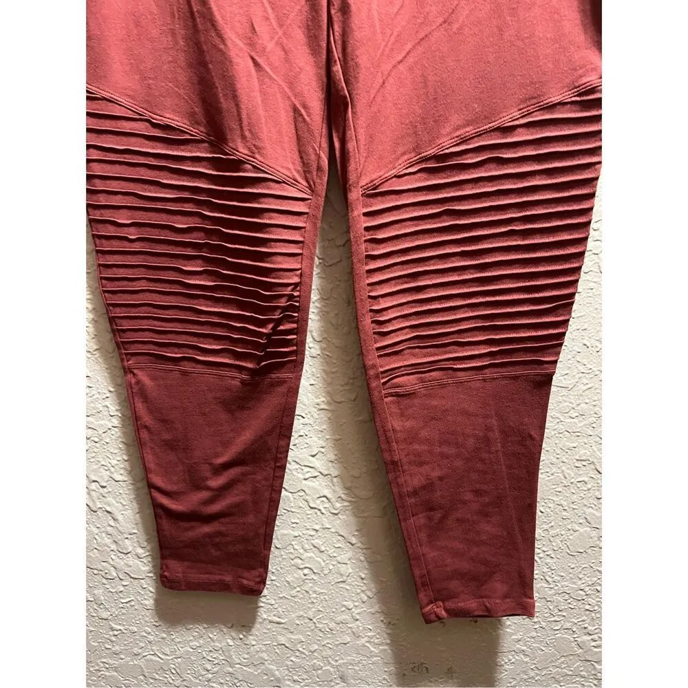 Zenana Burnt Orange Leggings Woman’s Size 3X - Image 2