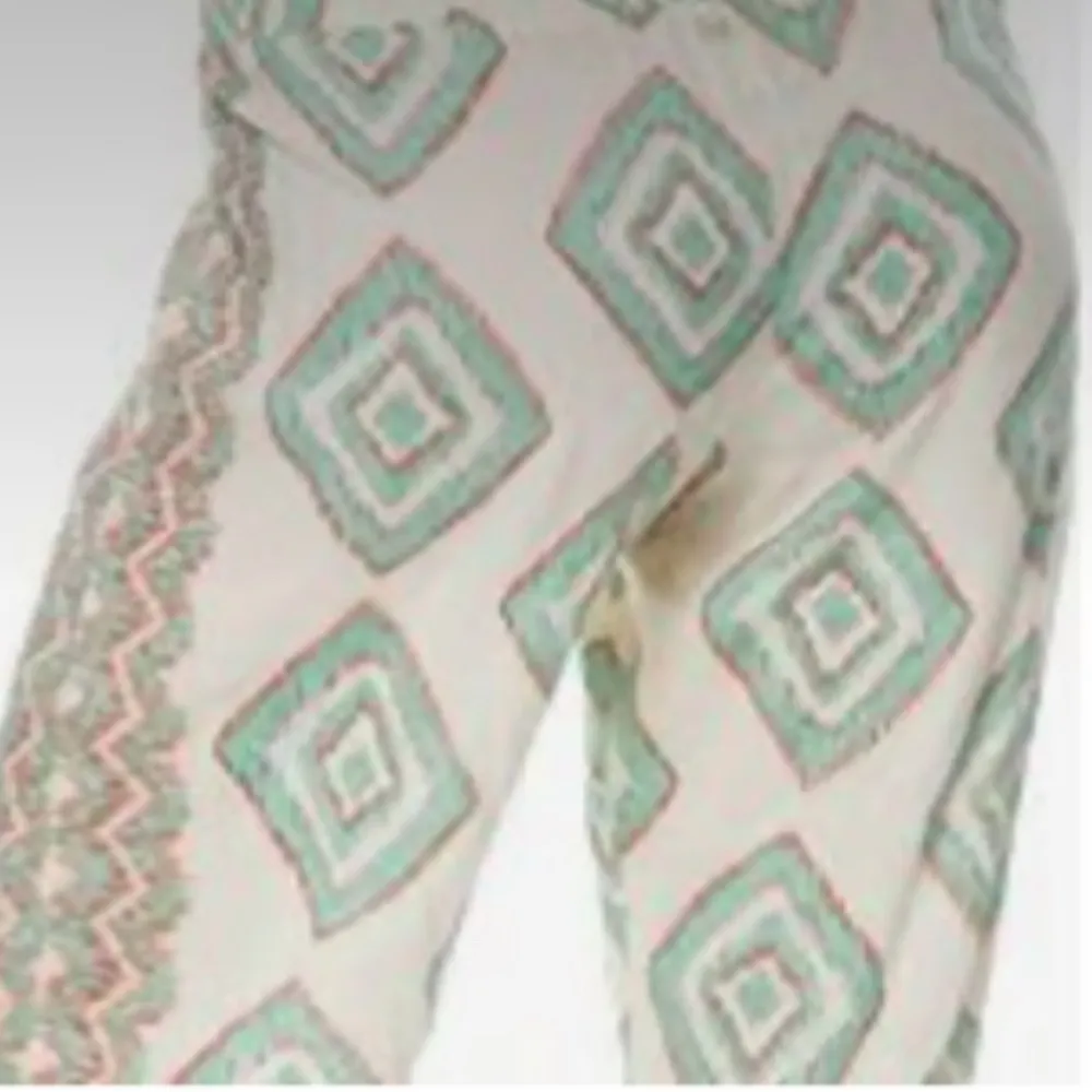 Boho Patterned Wide-Leg Pants - Image 2