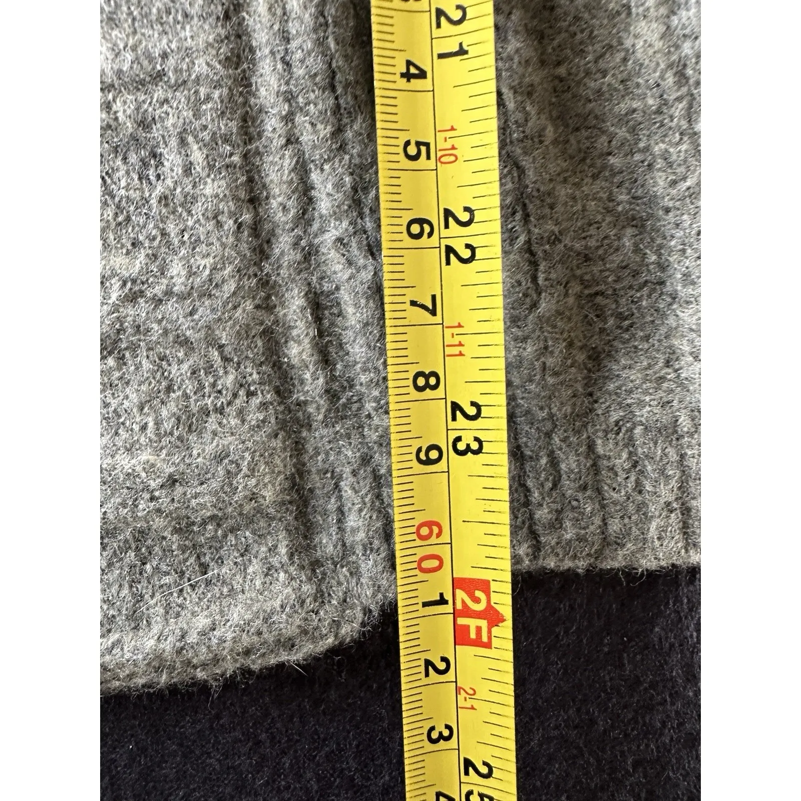 Lululemon Twin Rib Sweater Wrap Cardigan XS/S Olive Green‎ Wool Blend Knit NWT - Image 9