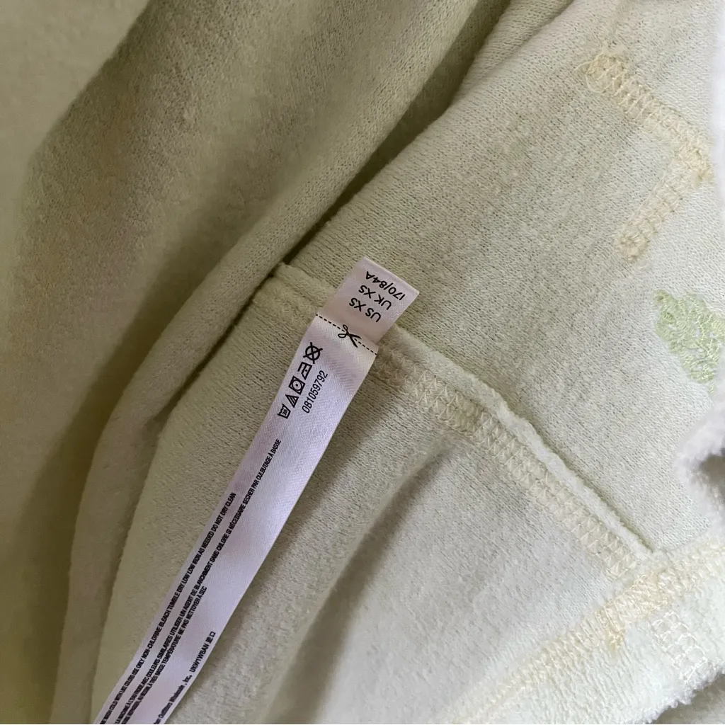 Free People• French terry hooded crop sweatshirt• Sz XS - Image 5