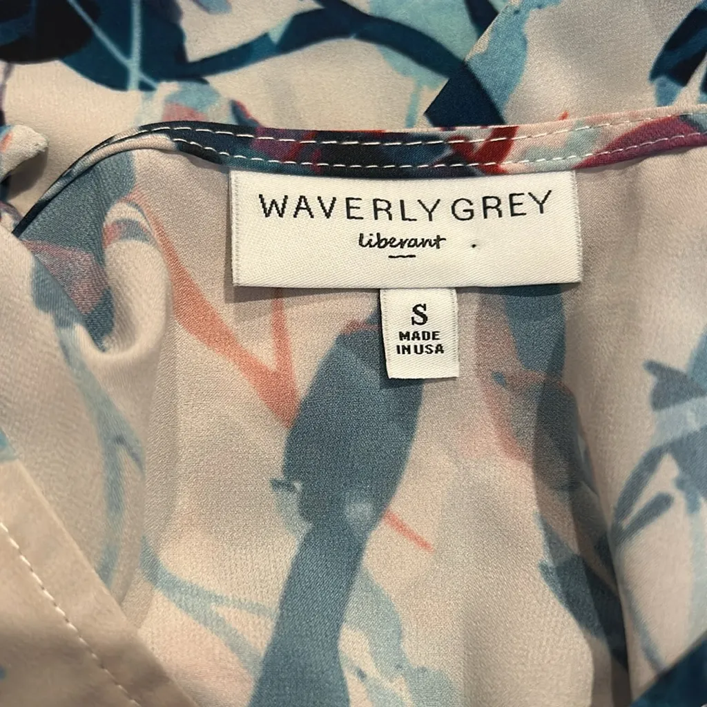 WAVERLY GREY floral blouse - Image 4