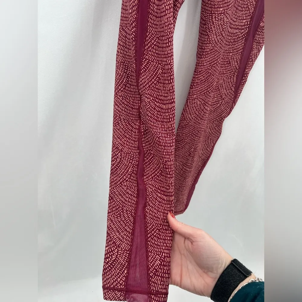 CALIA by Carrie Underwood Womens Energize High Rise Tight Leggings S Red - Image 12