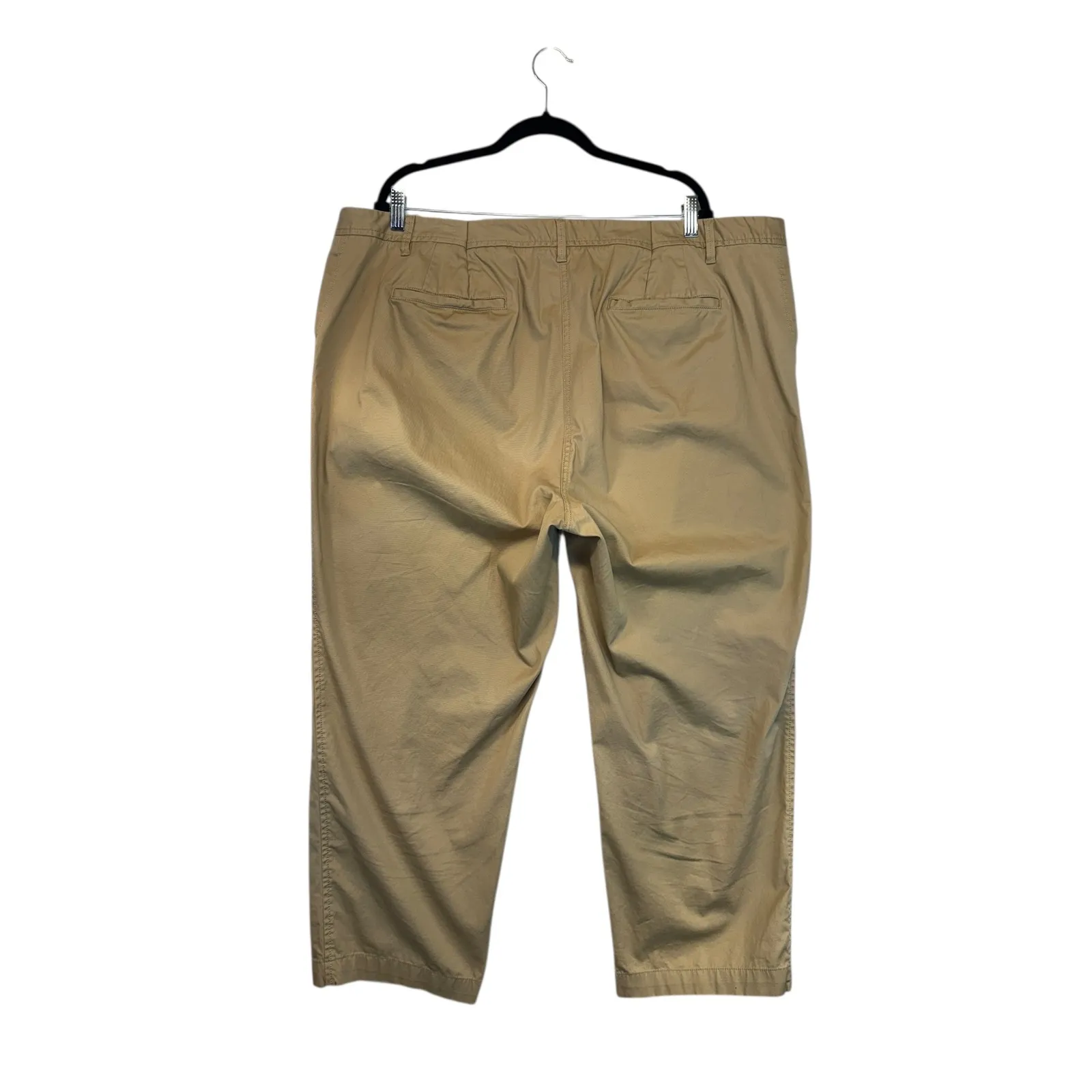 Talbots Relaxed Chino Pants Tan Classic Old Money Quiet Luxury Classic 22W - Image 3