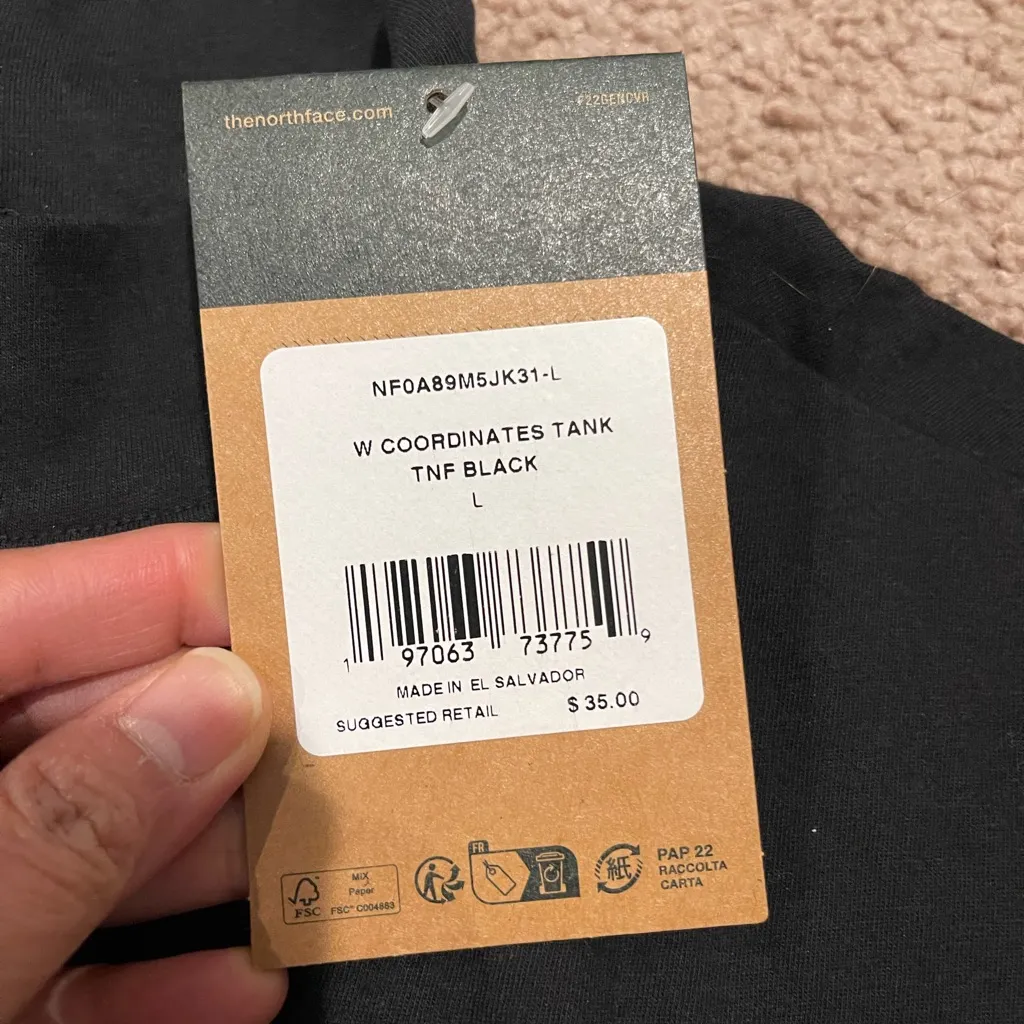 NORTHFACE Womens Coordinate Tank Active Top - Image 5