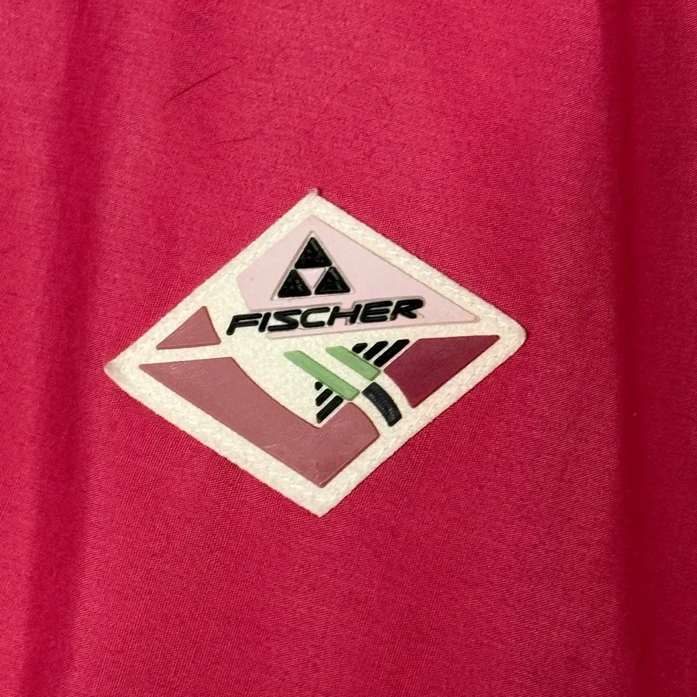 Vintage Fischer Tracksuit Pink, Green & White Retro Set Windbreaker Pants Size M Size M - Image 7