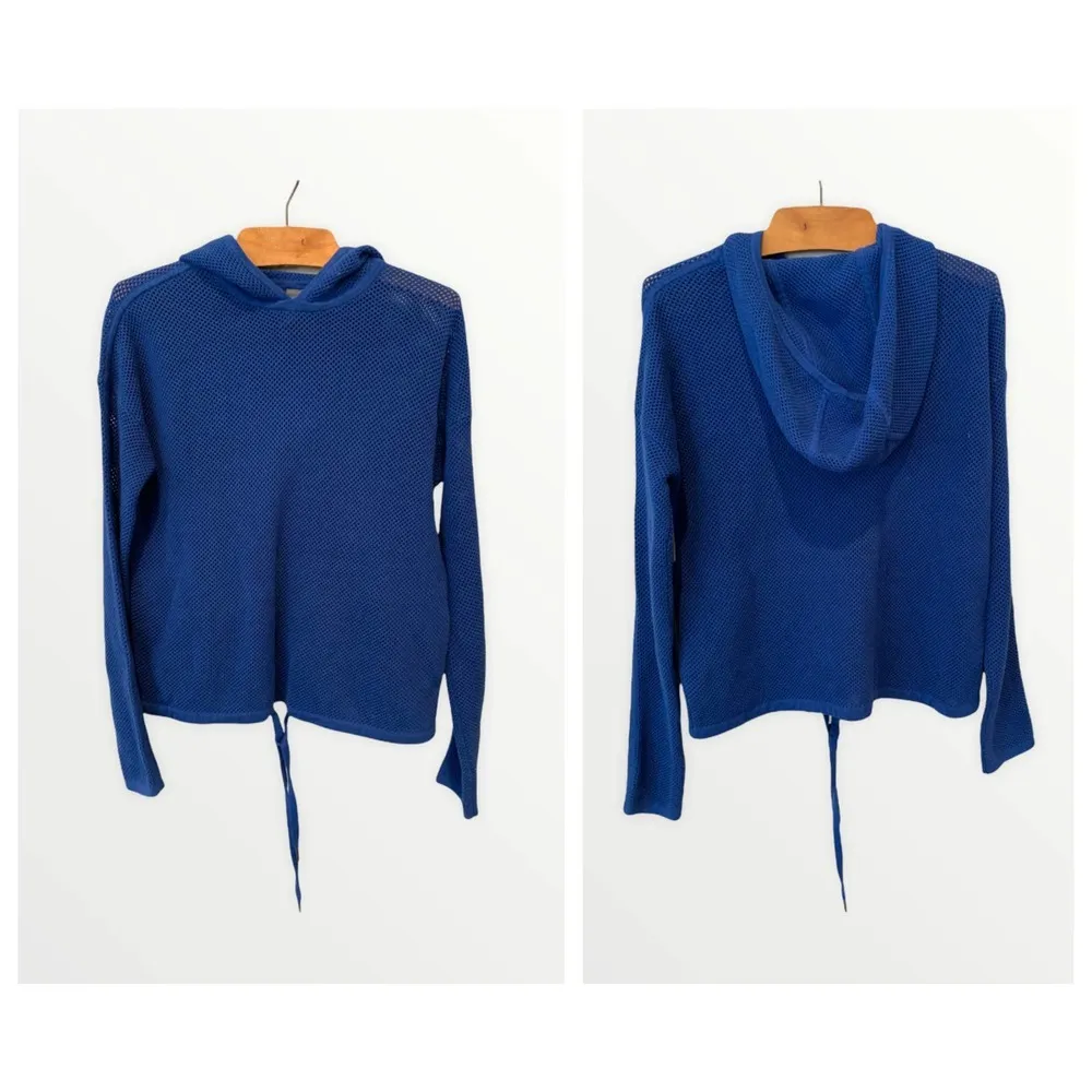 SWEATY BETTY Wimbledon Mesh Knit Hoodie (XS) - Image 4