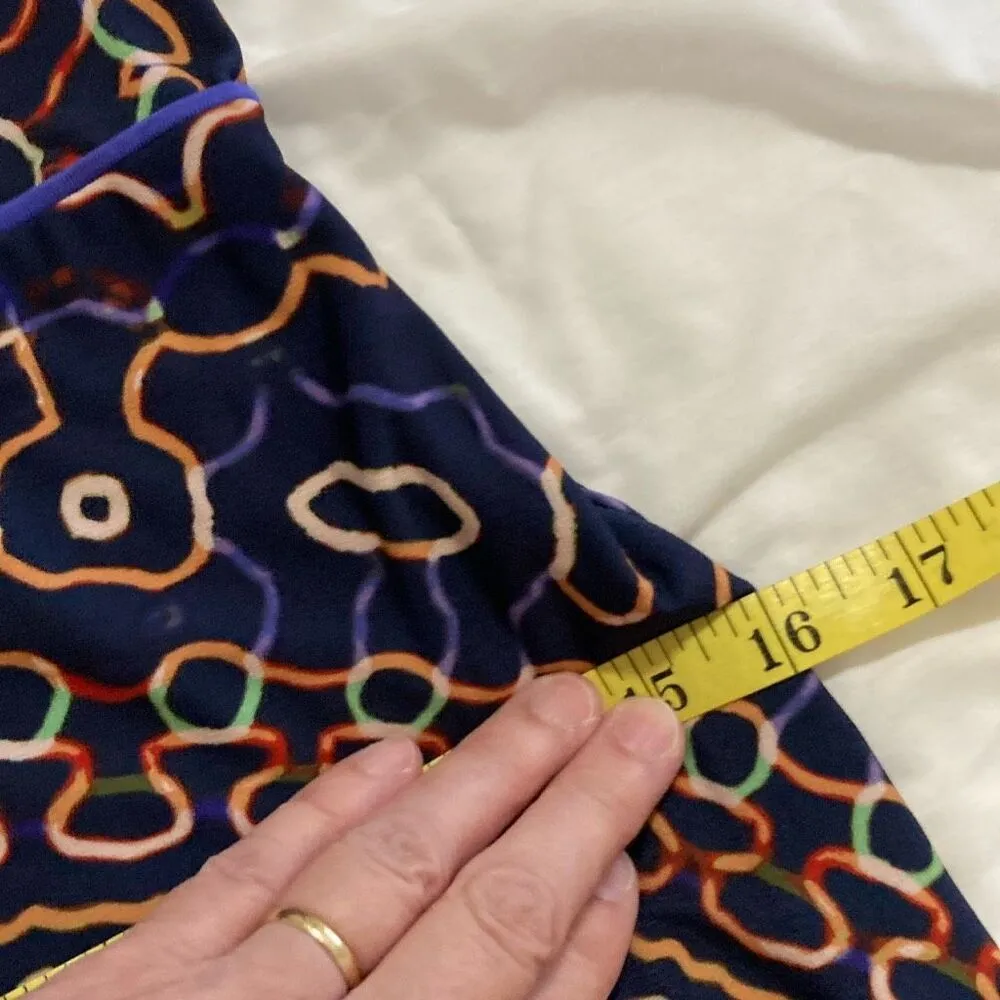 Analili‎ Original Sample Sleeveless Geometric Midi Dress Size XS - Image 10