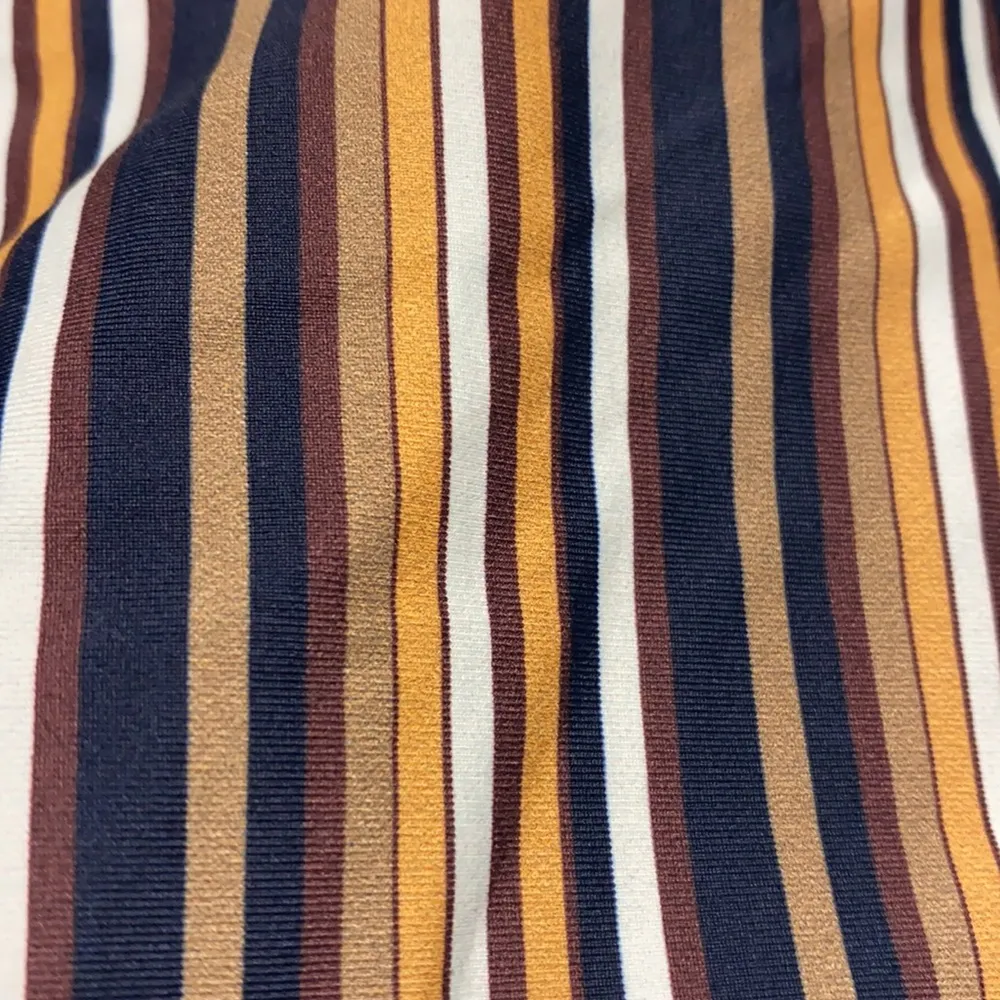 Last chance…Zulu & Zephyr Bikini Bottom Stripe Margot Tri Cup XXS New Gold - Image 4