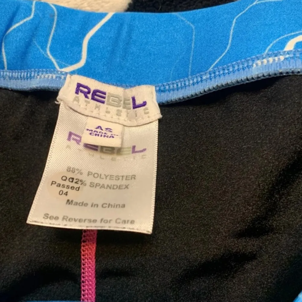 Rebel athletic spandex shorts - Image 2