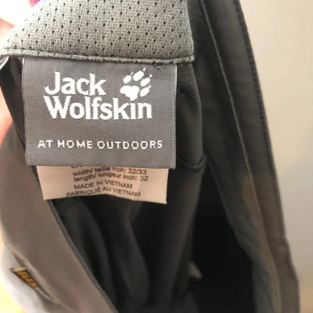 Jack Wolfskin gray Light Pants Women UV breathable softshell UPF pockets Size L - Image 9