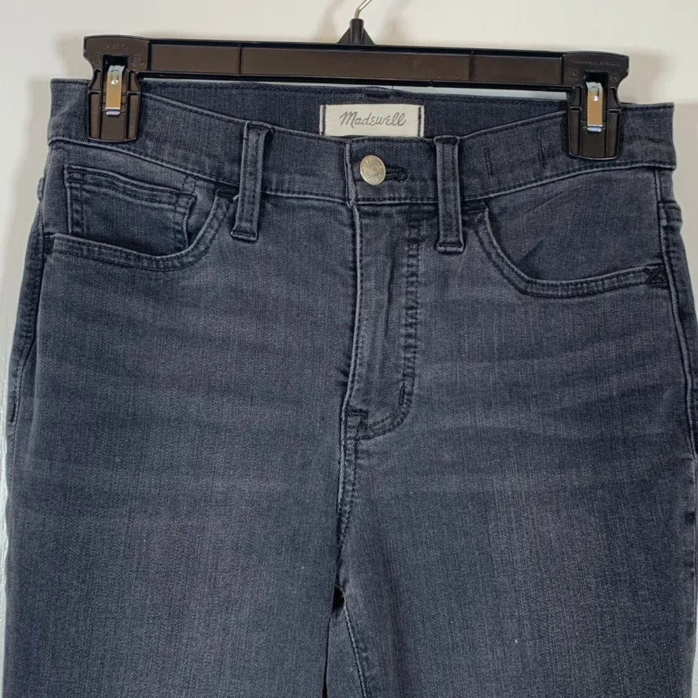Madewell Roadtripper Black Denim Jeans Size 26 EUC #VEG-0169 - Image 2