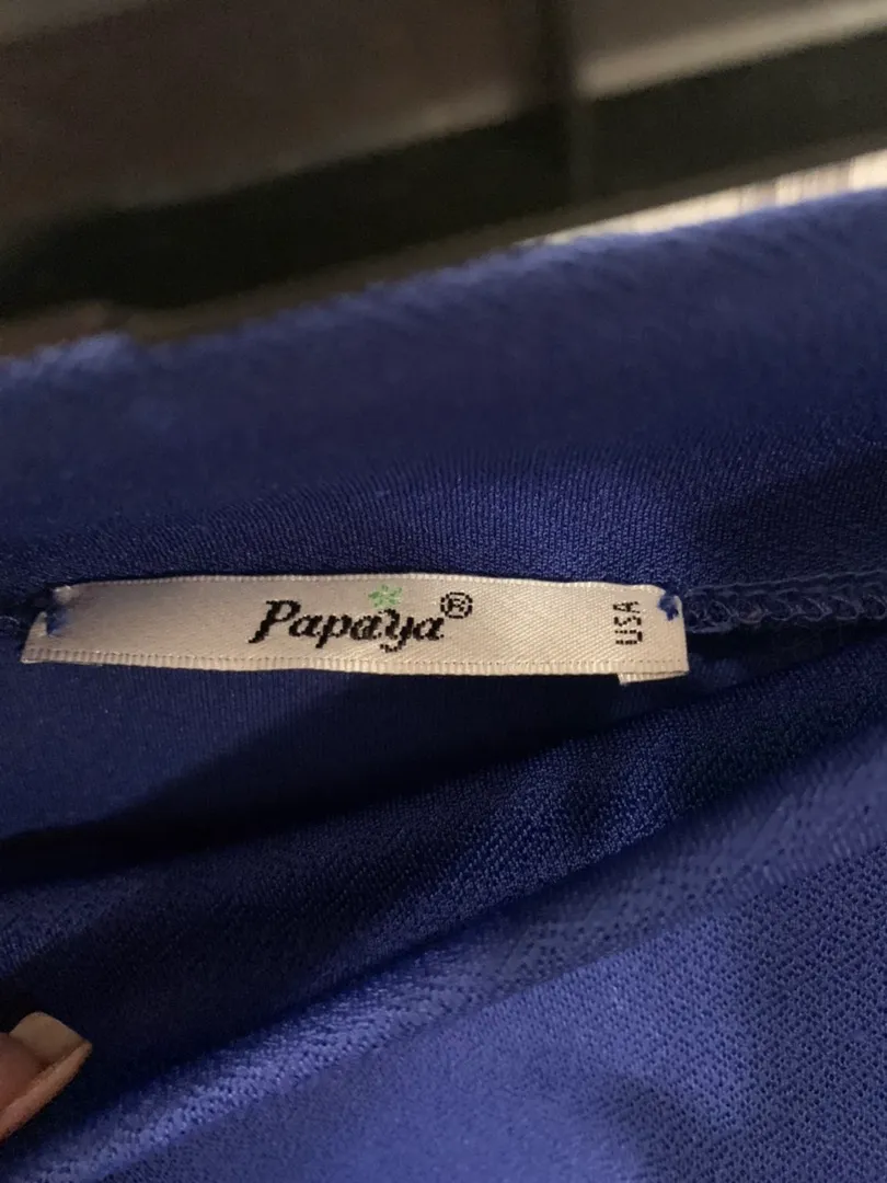 Papaya Blue Skirt - Image 3